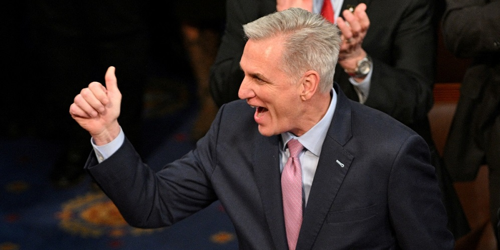 Etats-Unis : Kevin McCarthy élu dans la douleur speaker de la Chambre des représentants