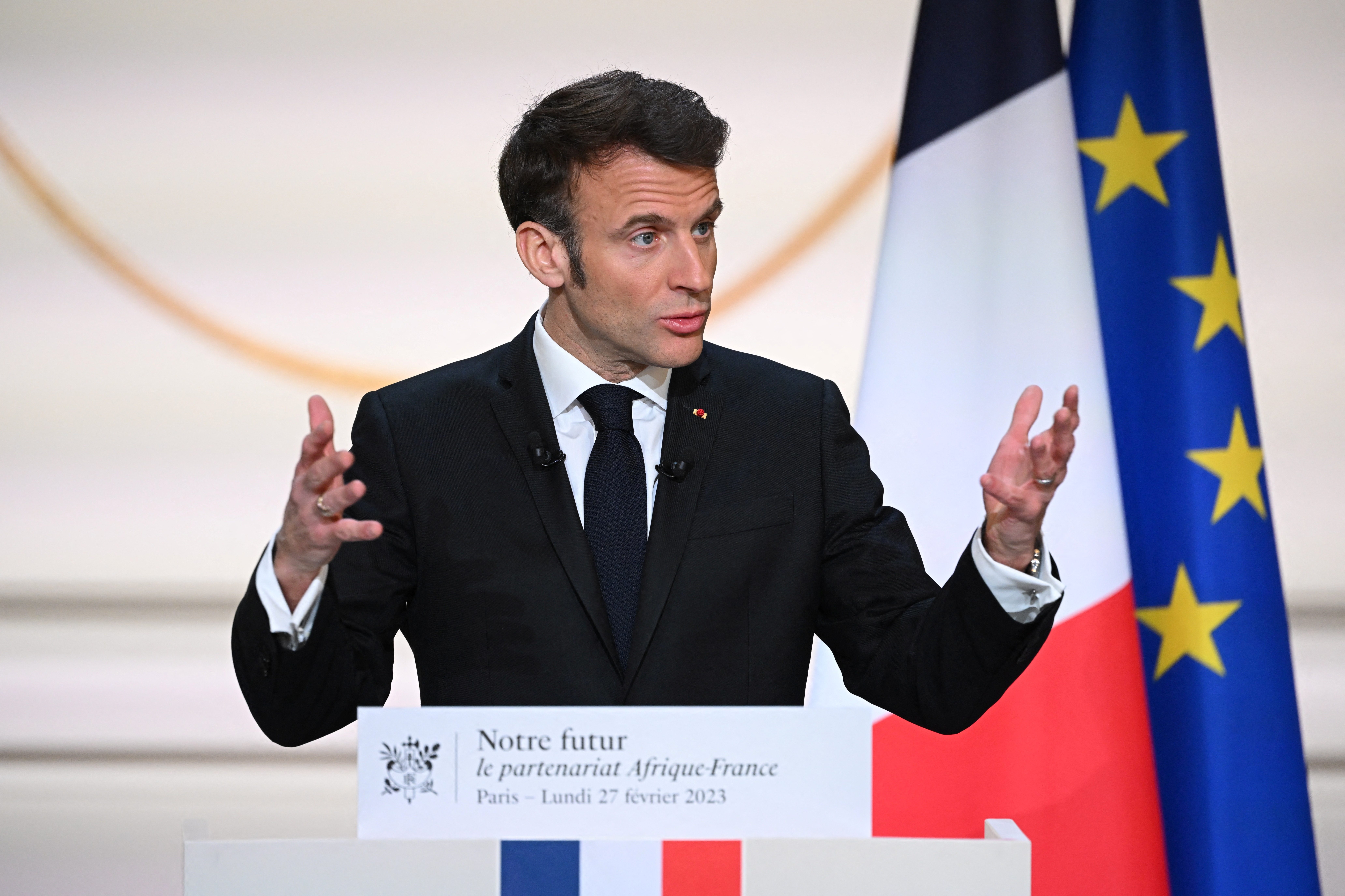 Travail, justice (et ordre républicain), progrès : Macron fixe trois chantiers « pour retrouver l'élan de la nation »