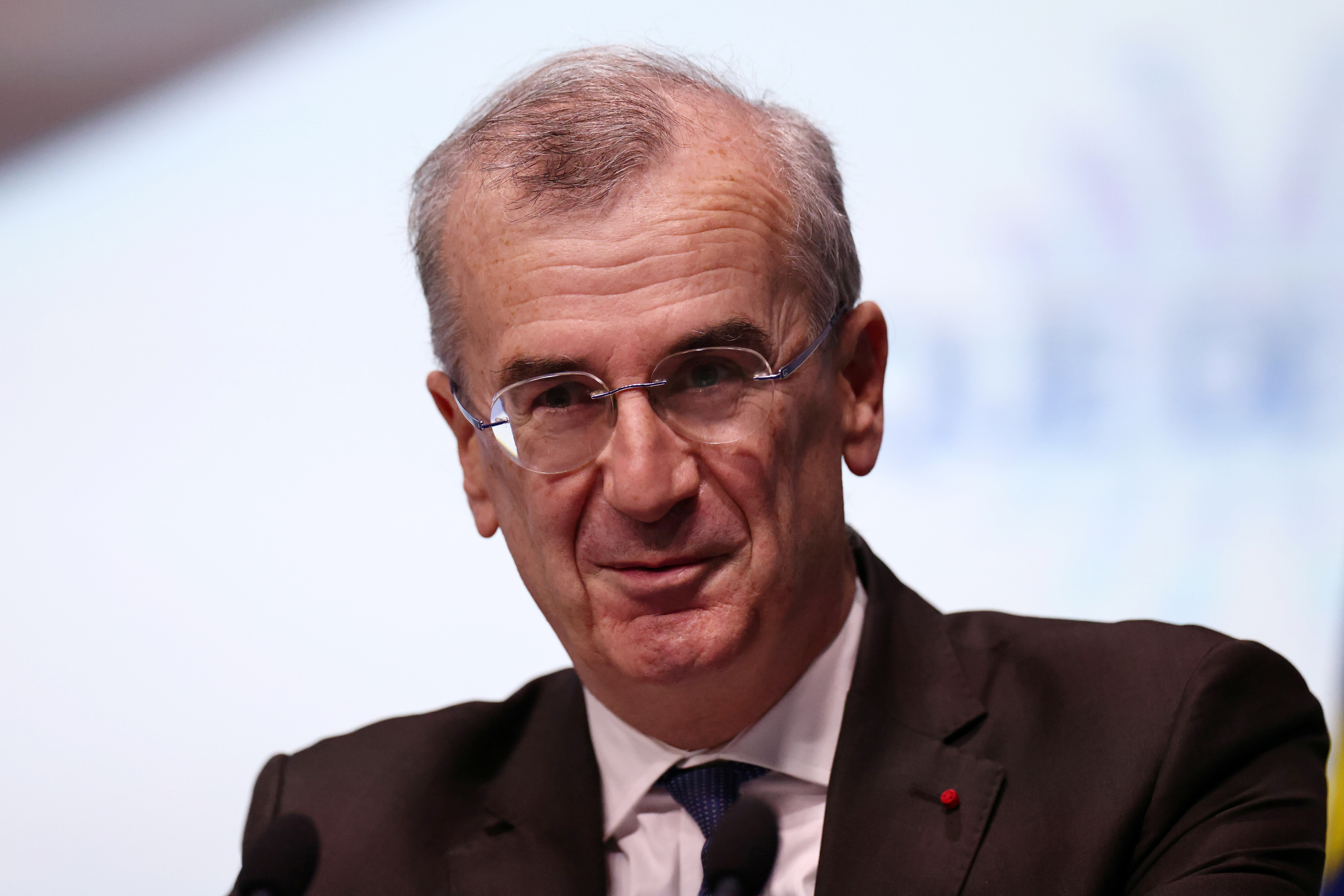 La hausse des taux profite aux banques françaises, souligne le gouverneur de la Banque de France