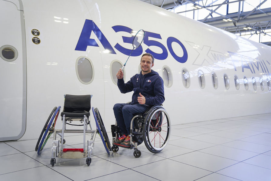 Airbus innove pour les athlètes paralympiques des Jeux de Paris 2024
