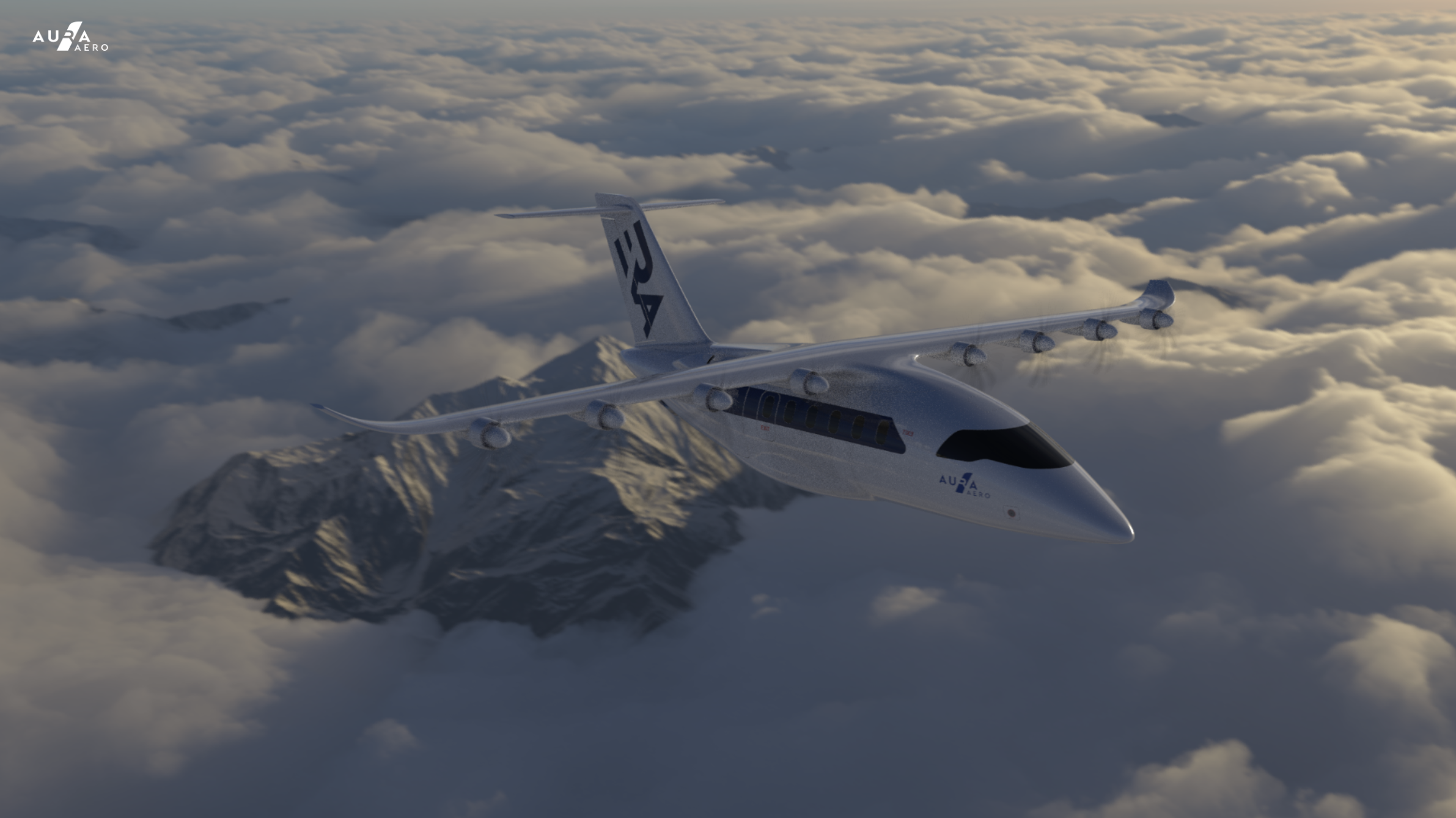 Aéronautique : Aura Aero dévoile la version finalisée de son avion régional hybride