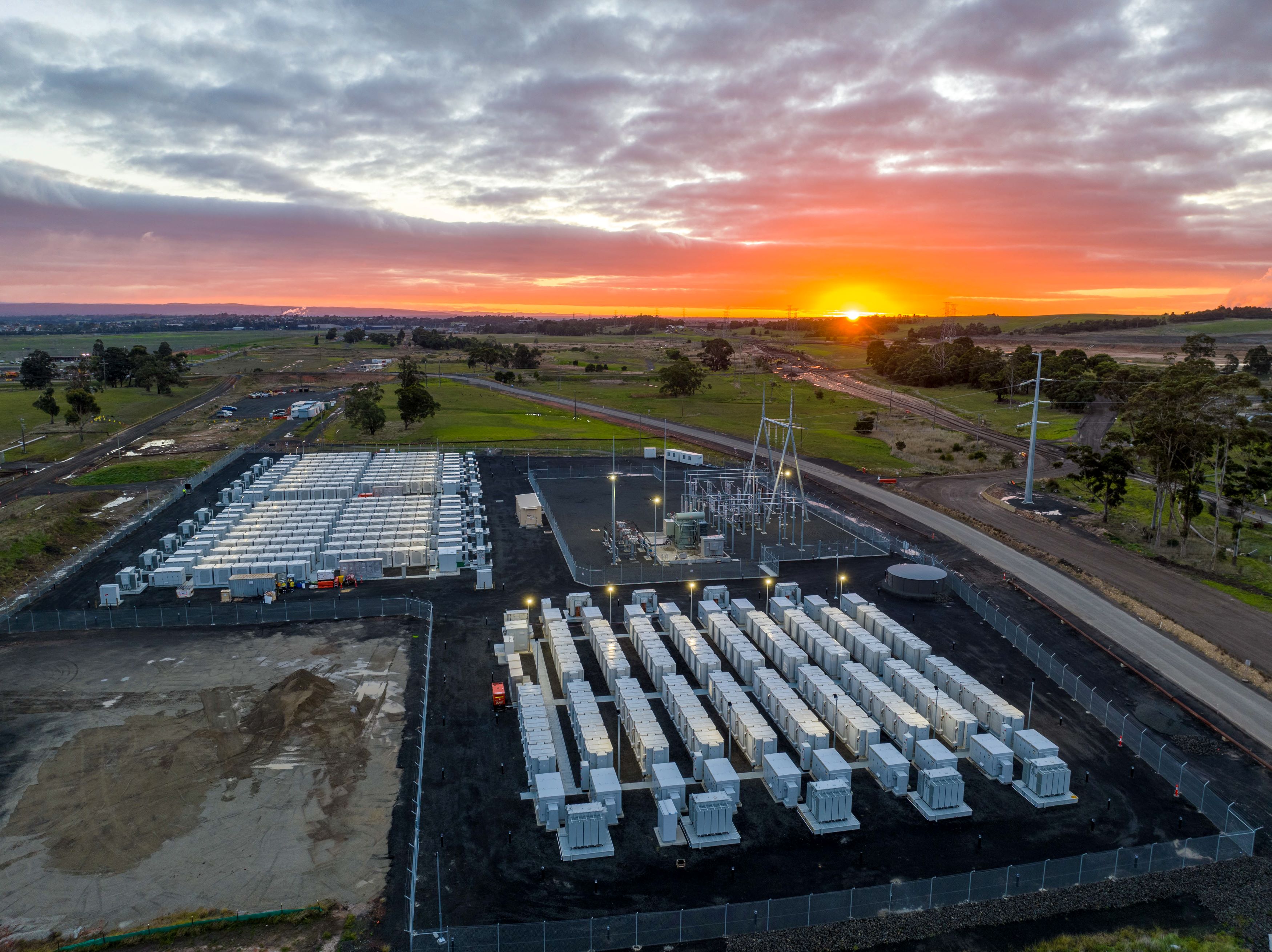 Engie inaugure son plus grand système de stockage d'énergie par batterie, en Australie