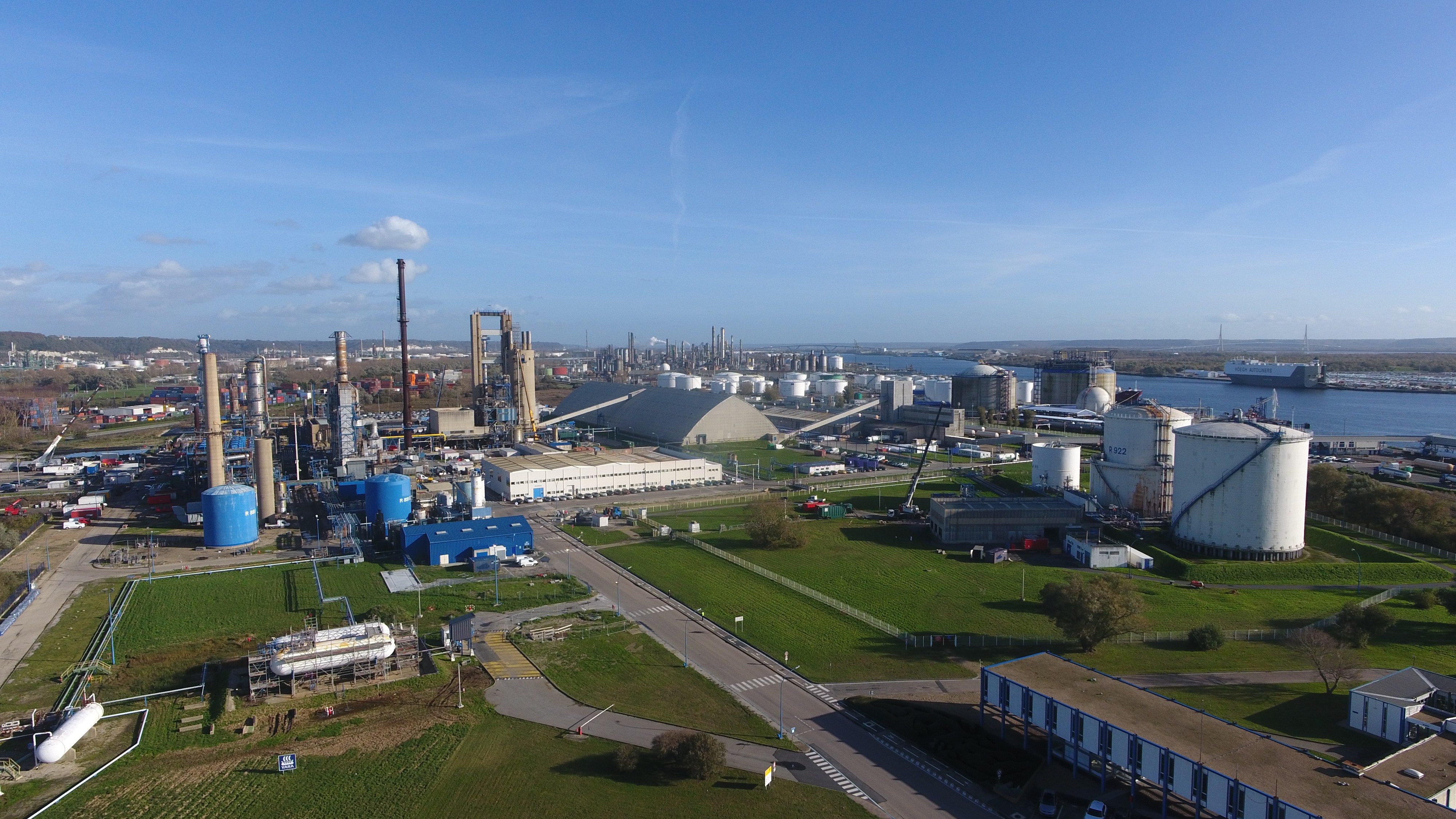 Au Havre, le fabricant d'ammoniac Yara au défi de la décarbonation