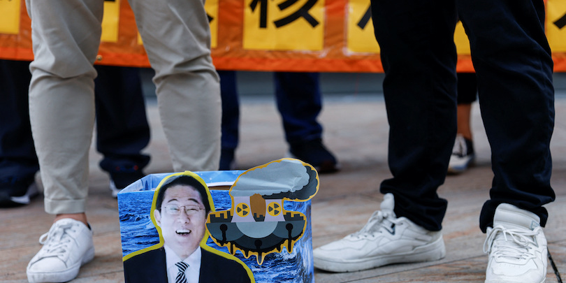 Rejets en mer de l'eau de Fukushima: les Chinois mettent la pression sur les Japonais