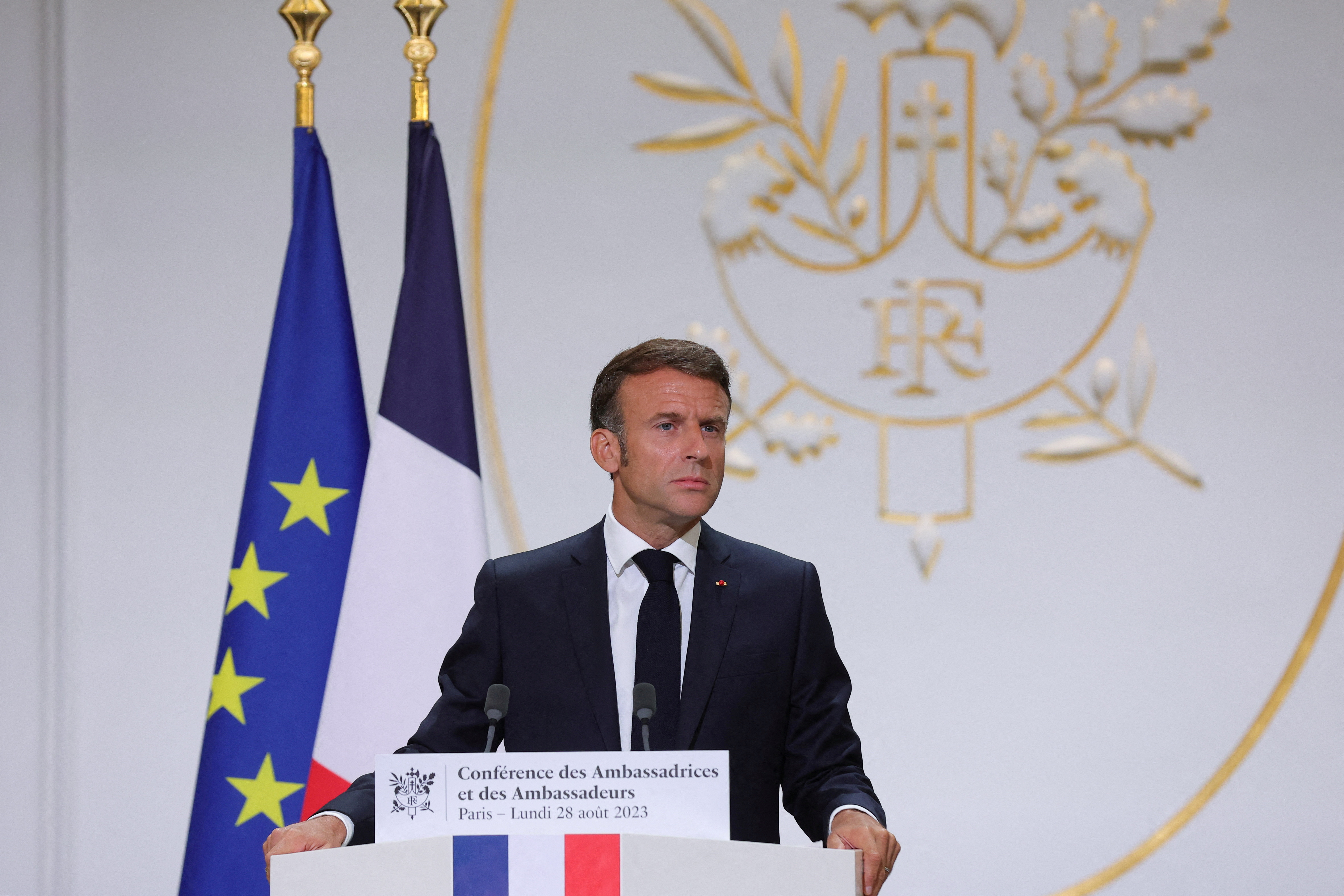 Face aux super-puissances, Emmanuel Macron parie sur une diplomatie de « nos intérêts »