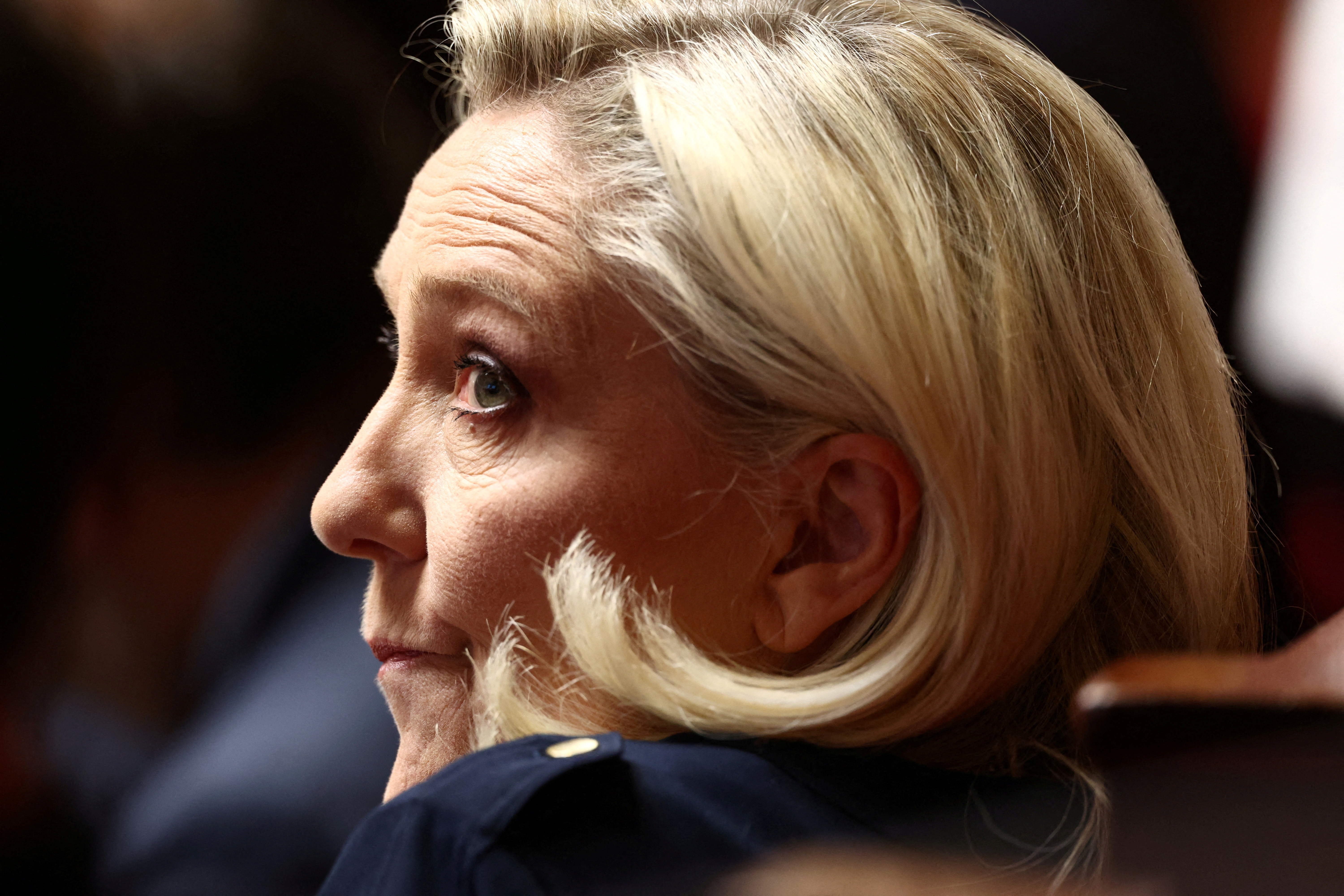 Pour Marine Le Pen, « la marée monte, mais elle n'est pas montée assez haut cette fois-ci »