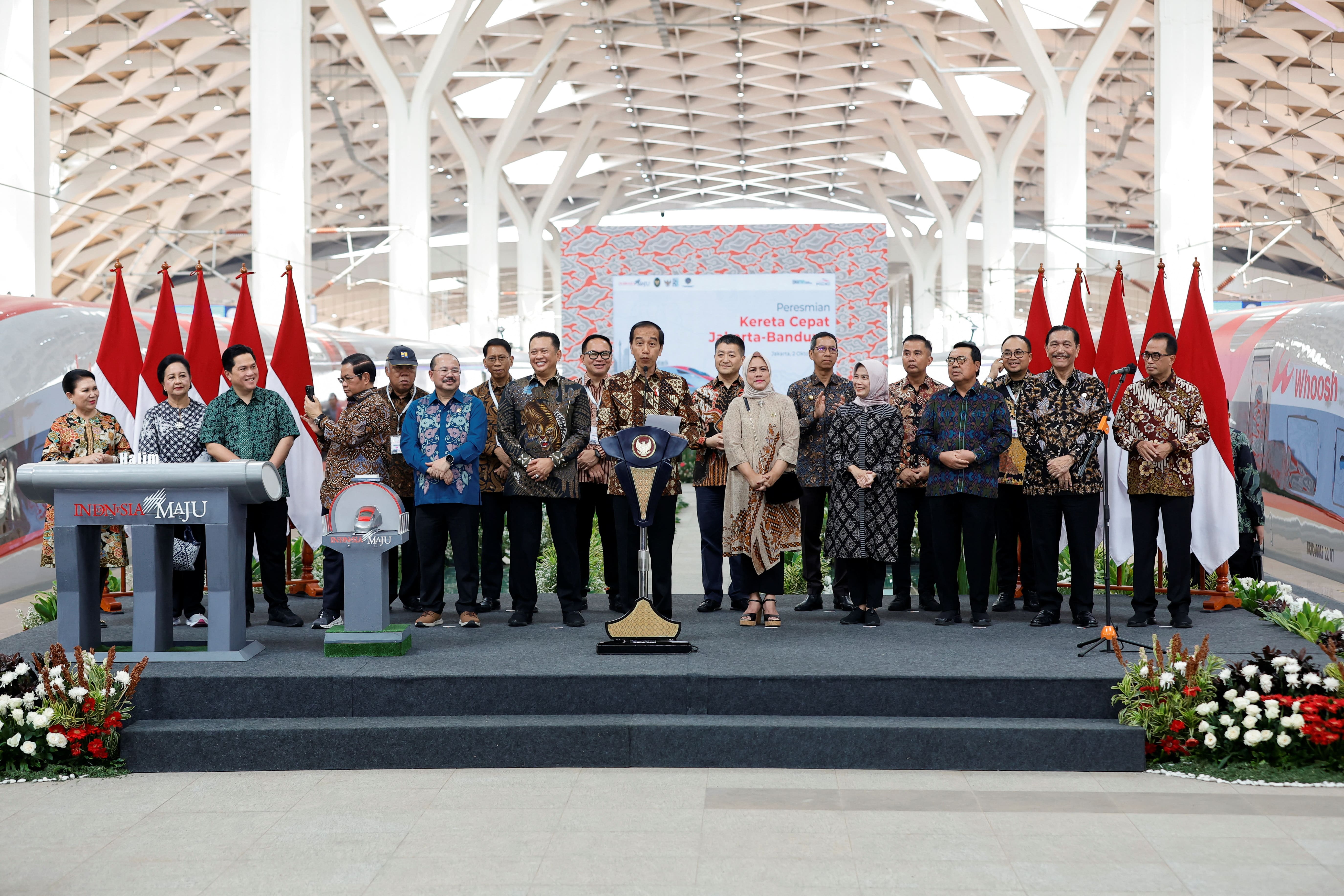 Ferroviaire : l'Indonésie inaugure sa toute première LGV, une première en Asie du Sud-Est