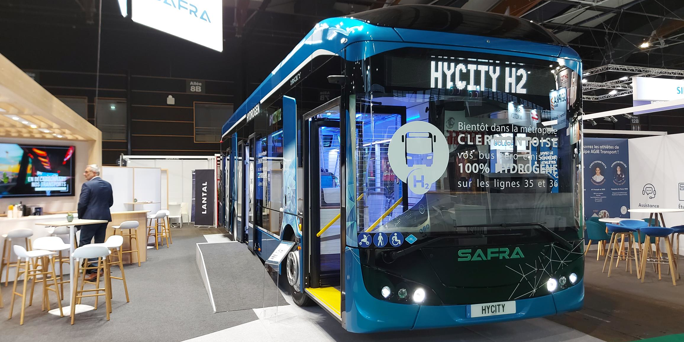 Safra reçoit une nouvelle commande de 10 bus à hydrogène