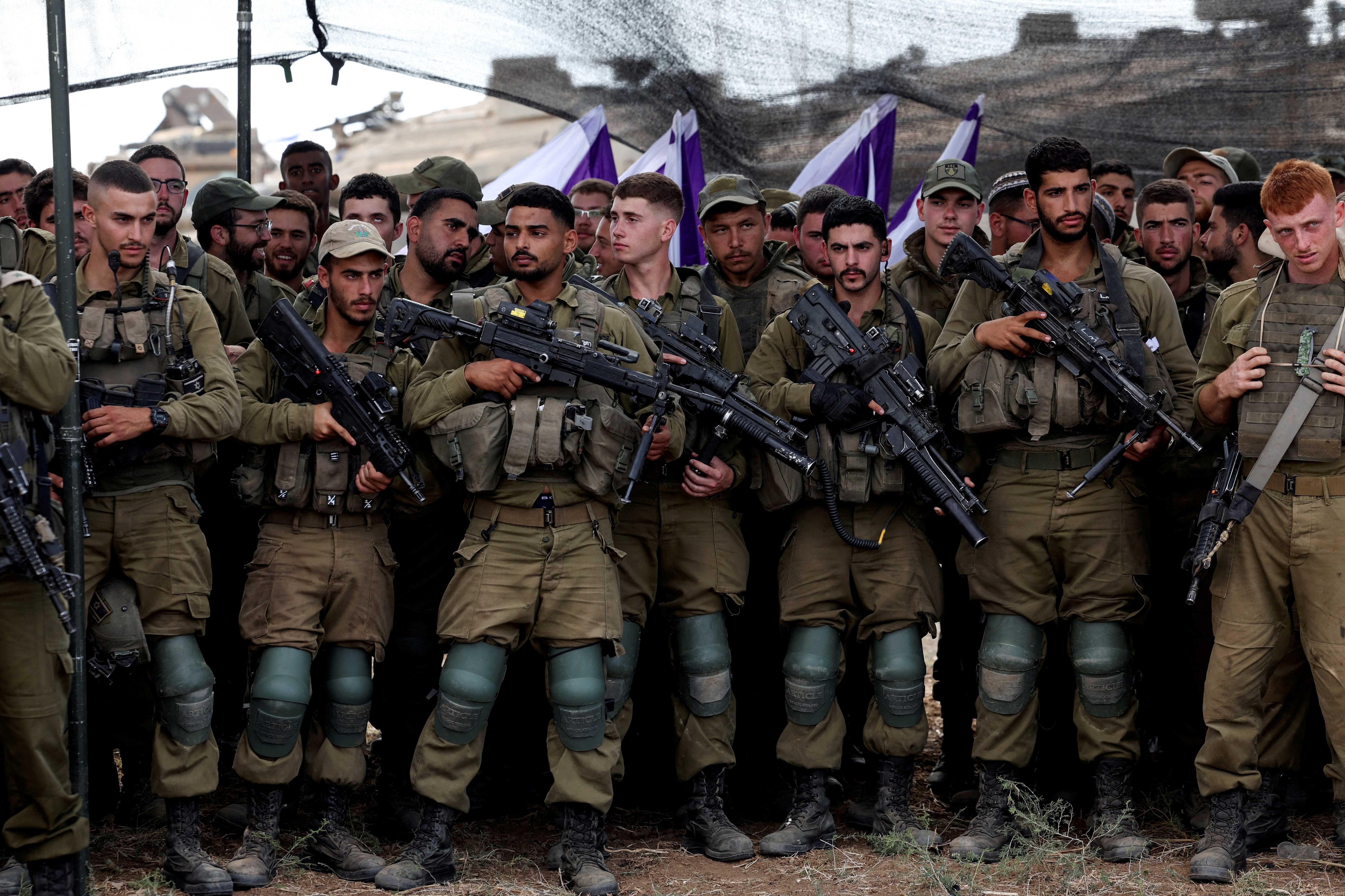 Opération au sol de l'armée israélienne dans le secteur central de la bande de Gaza