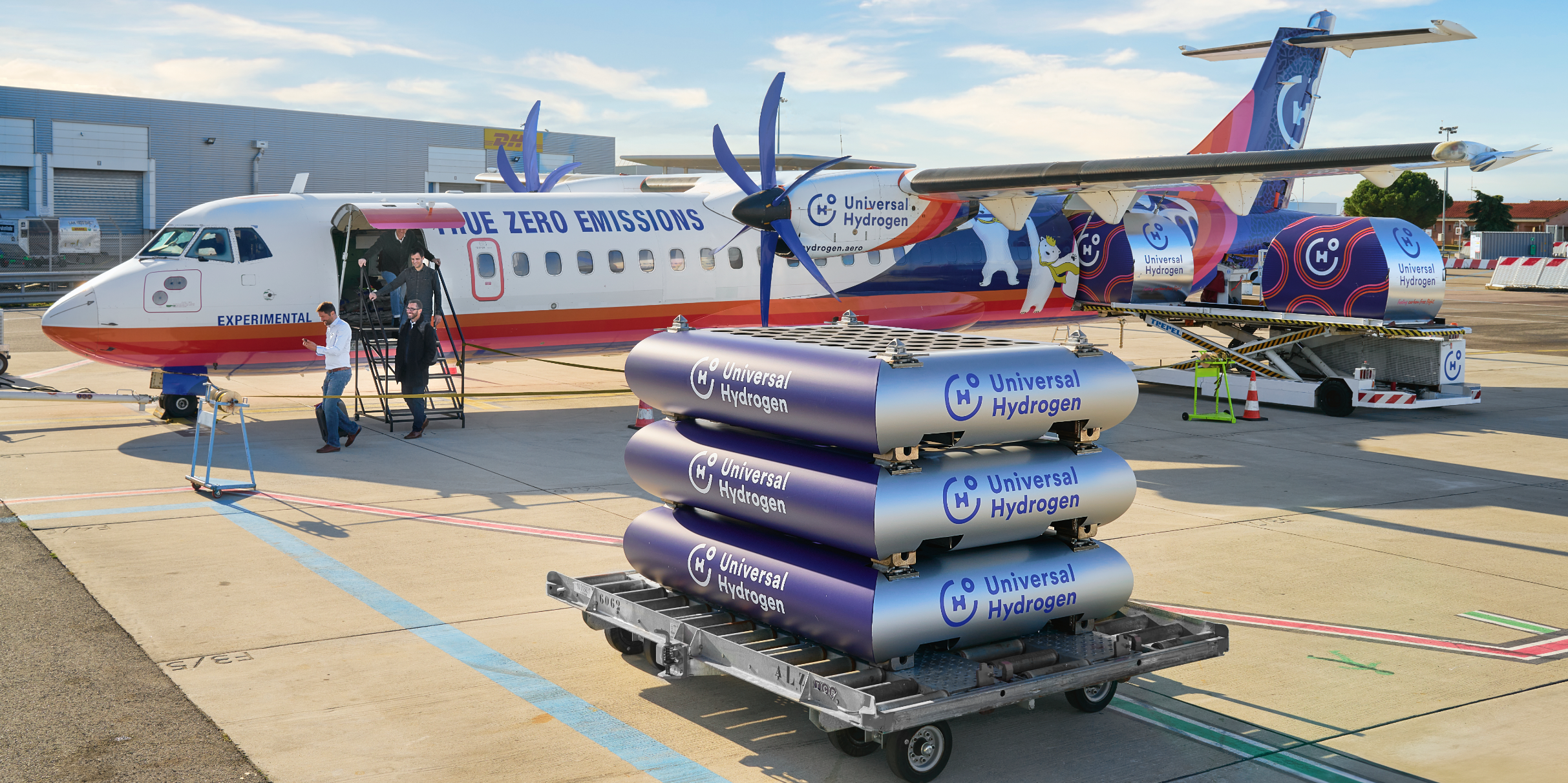 Aéronautique : Universal Hydrogen concrétise l'arrivée de l'hydrogène dans les aéroports