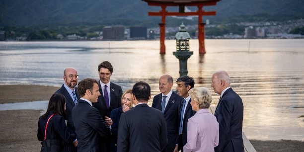 G7 : les dirigeants dénoncent les « surcapacités » de production de la Chine