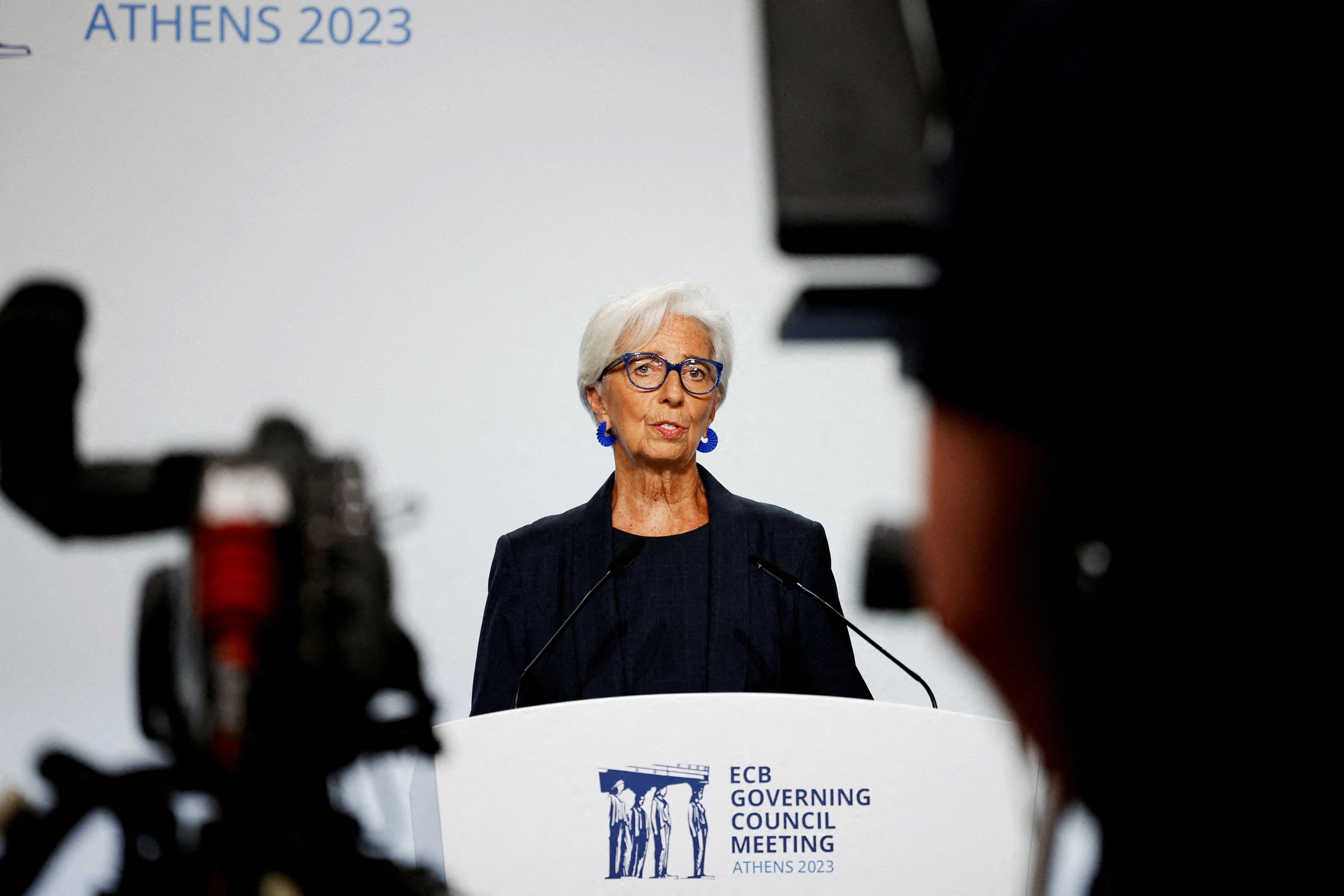 Zone euro : le combat contre l'inflation n'est pas fini, martèle Christine Lagarde (BCE)