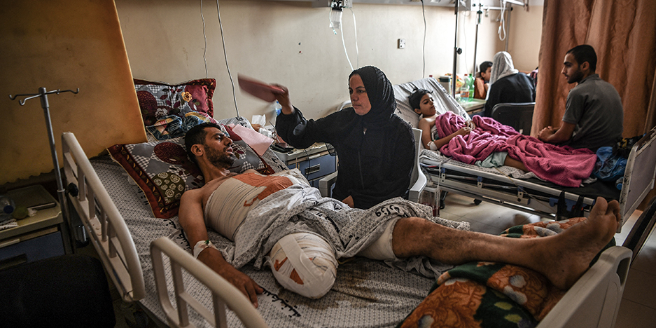 « A Gaza, on ampute parce qu'on n'a pas les moyens de bien soigner les blessés » (François Jourdel, chirurgien)
