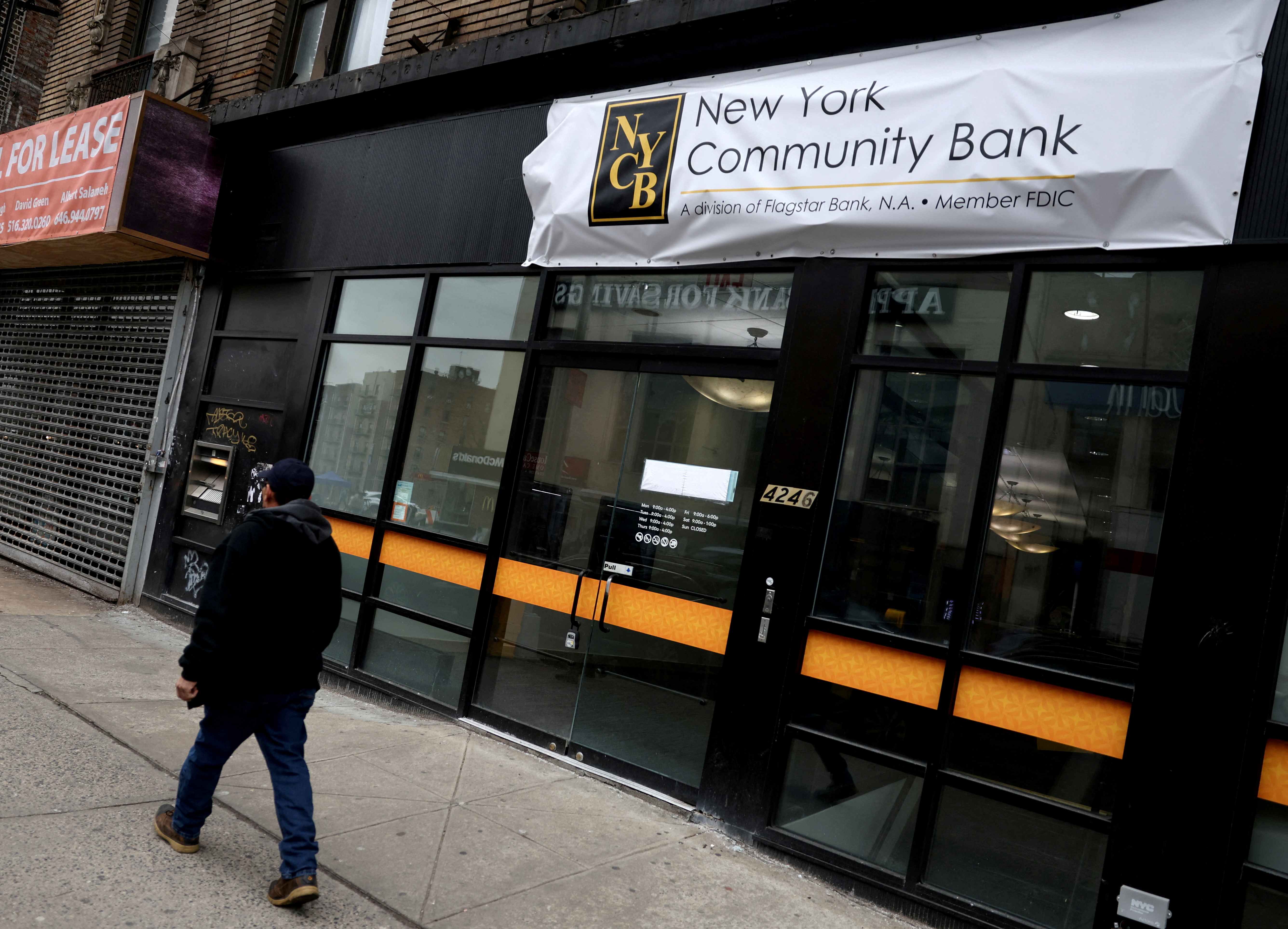 Etats-Unis : La banque régionale NYCB fait trembler Wall Street