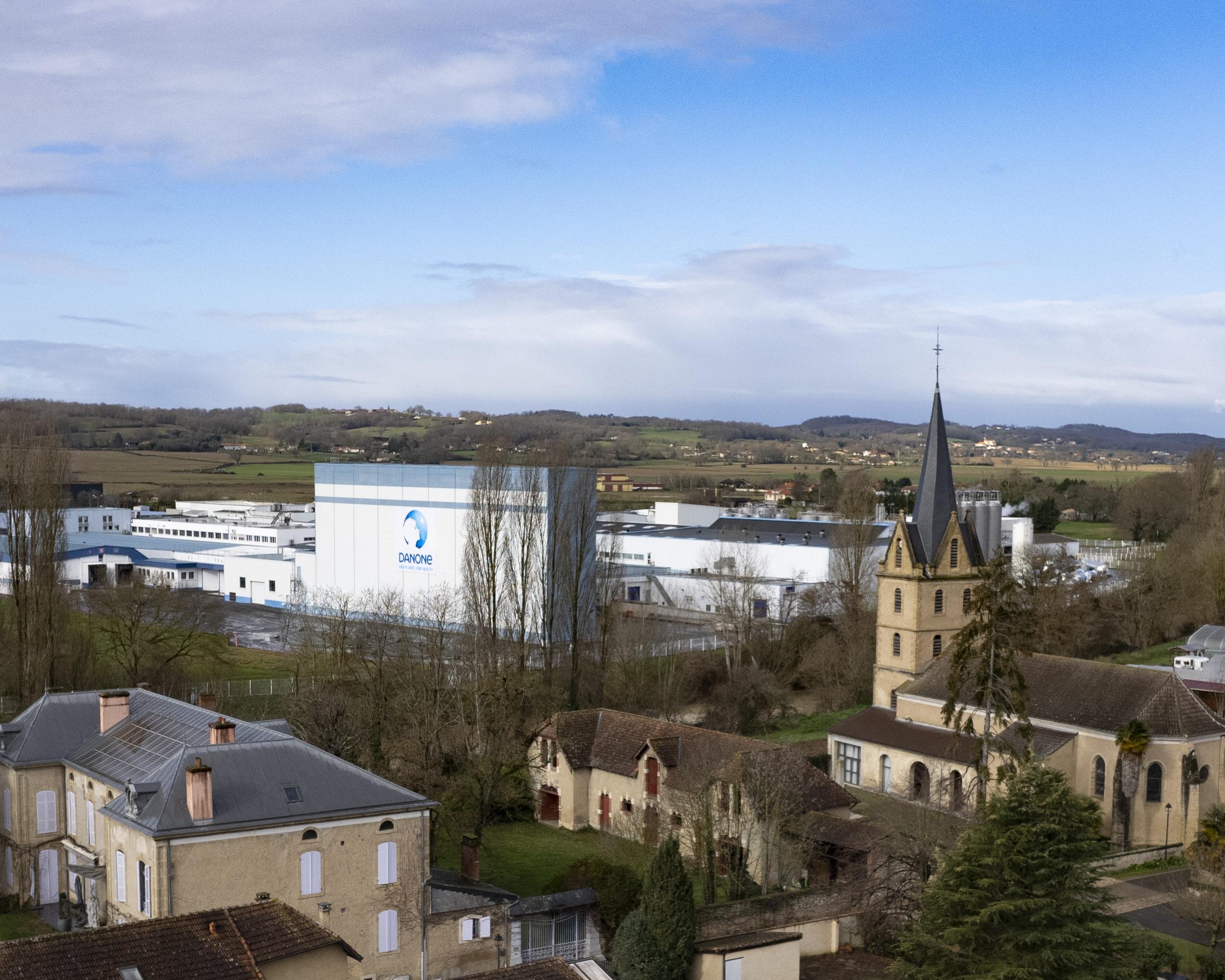 Danone investit 43 millions d'euros pour transformer totalement son usine dans le Gers