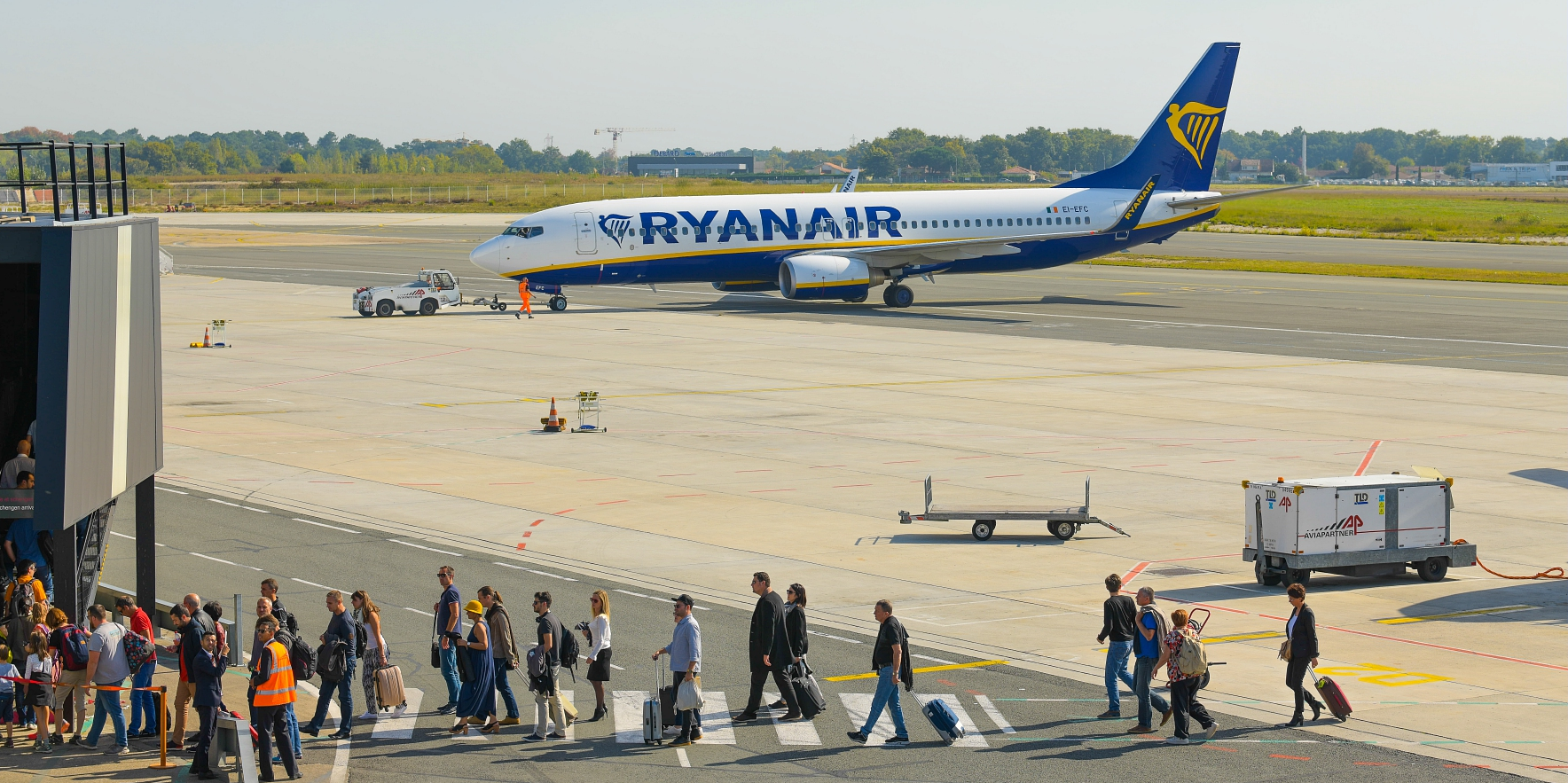Ryanair menace de quitter l'aéroport de Bordeaux avec 120 emplois dans ses bagages