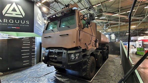 Défense : Arquus vainqueur de la compétition des camions-citernes militaires