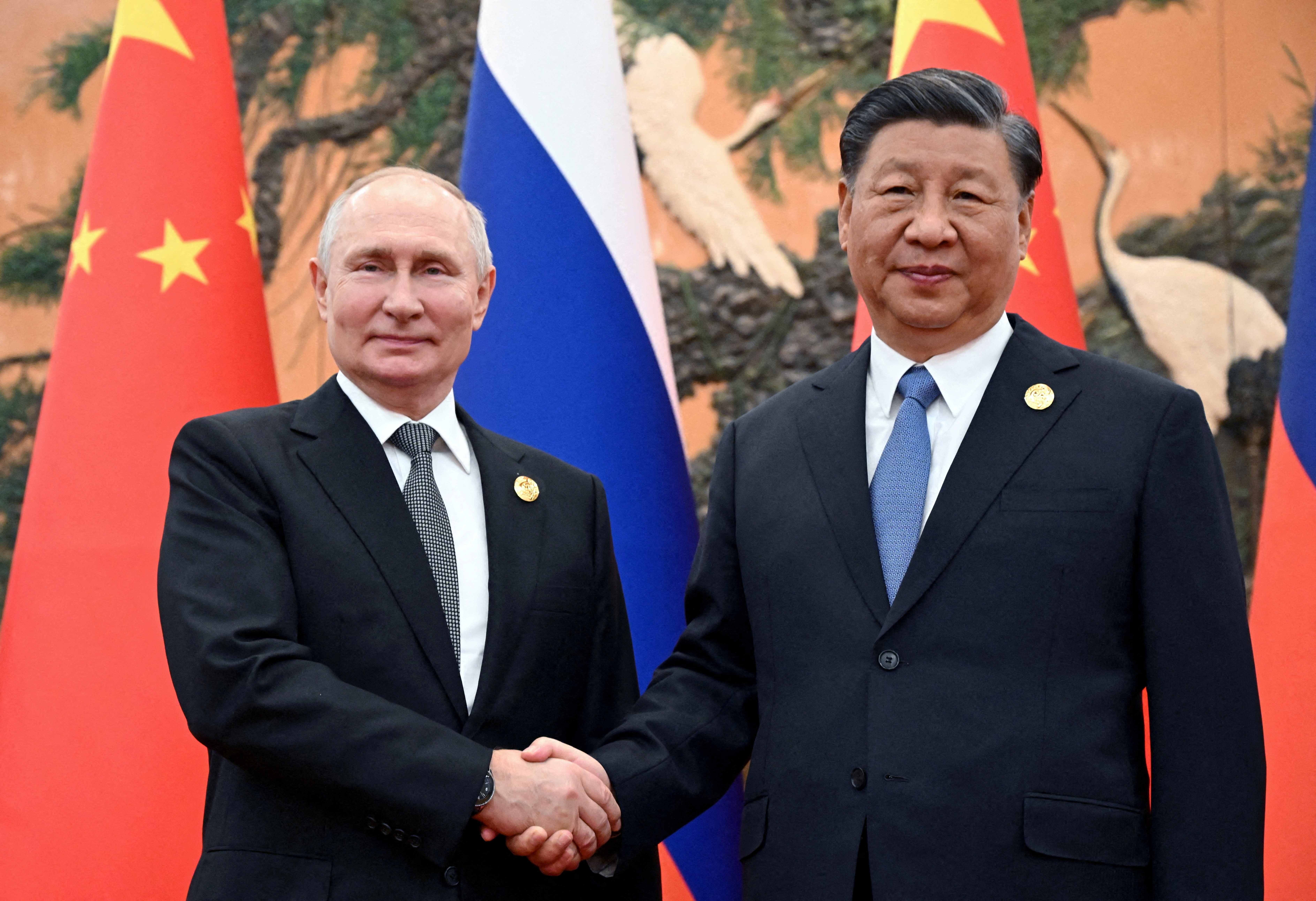 A Pékin, Poutine assure que la relation entre son pays et la Chine favorise la « stabilité »
