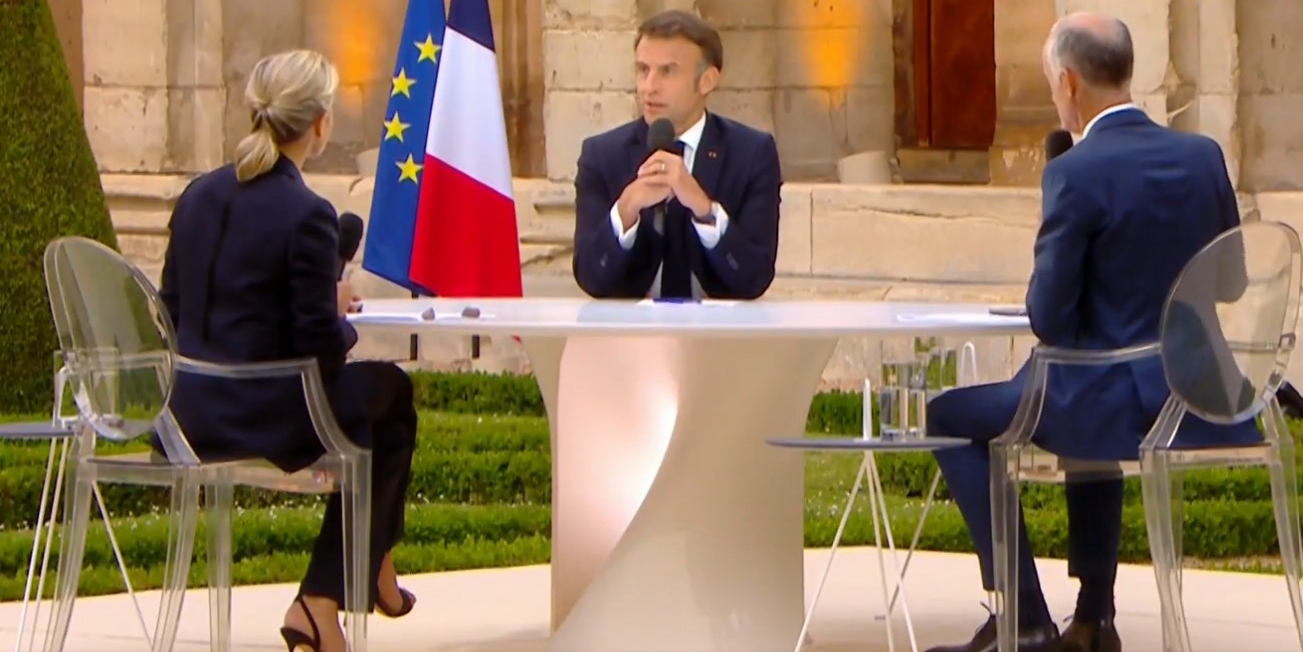 Ukraine, Gaza, européennes... Ce qu'il faut retenir de l'interview d'Emmanuel Macron