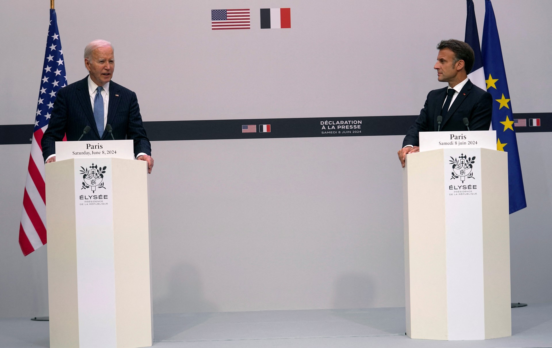 Visite de Joe Biden à Paris : trois ans après l'affaire des sous-marins australiens, Emmanuel Macron salue un partenaire « loyal »