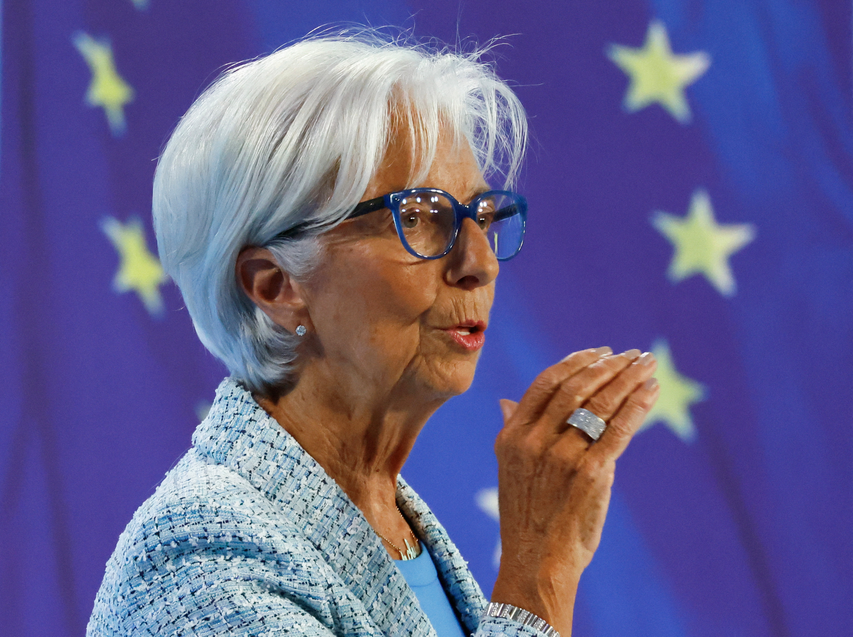 Le combat contre l'inflation n'est pas terminé, alerte la patronne de la BCE Christine Lagarde