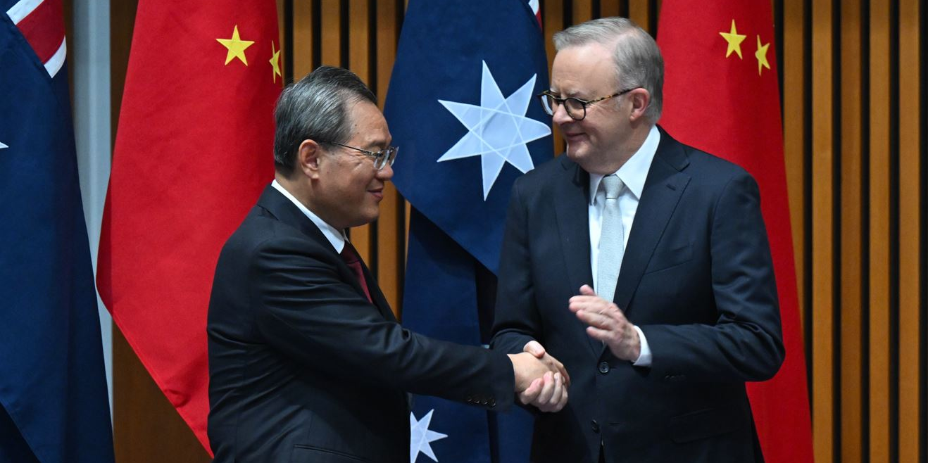Australie : la visite du Premier ministre chinois réchauffe les relations entre les deux pays