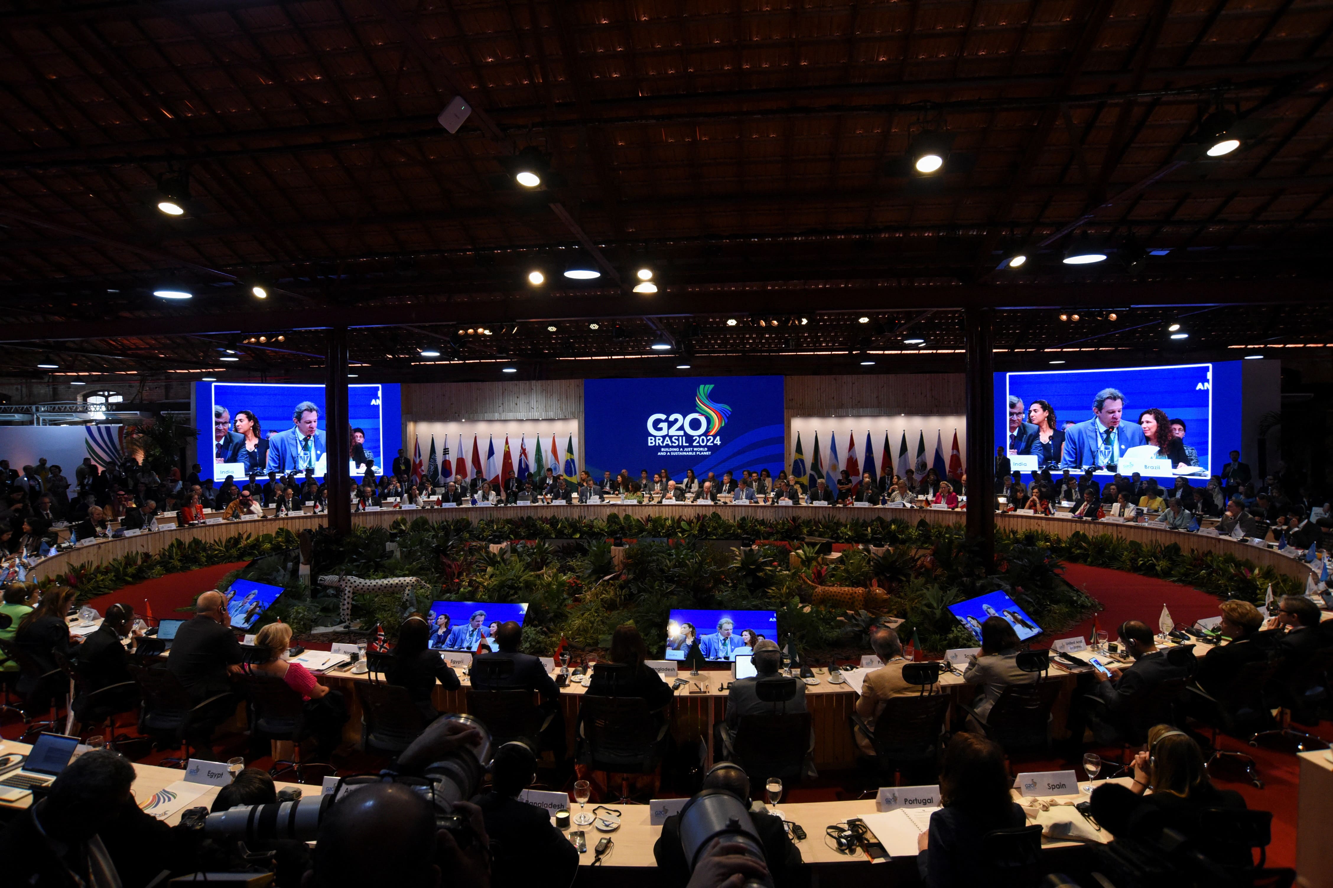 Le G20 d'accord pour « coopérer » sur la taxation des super-riches, mais pas avec un impôt mondial