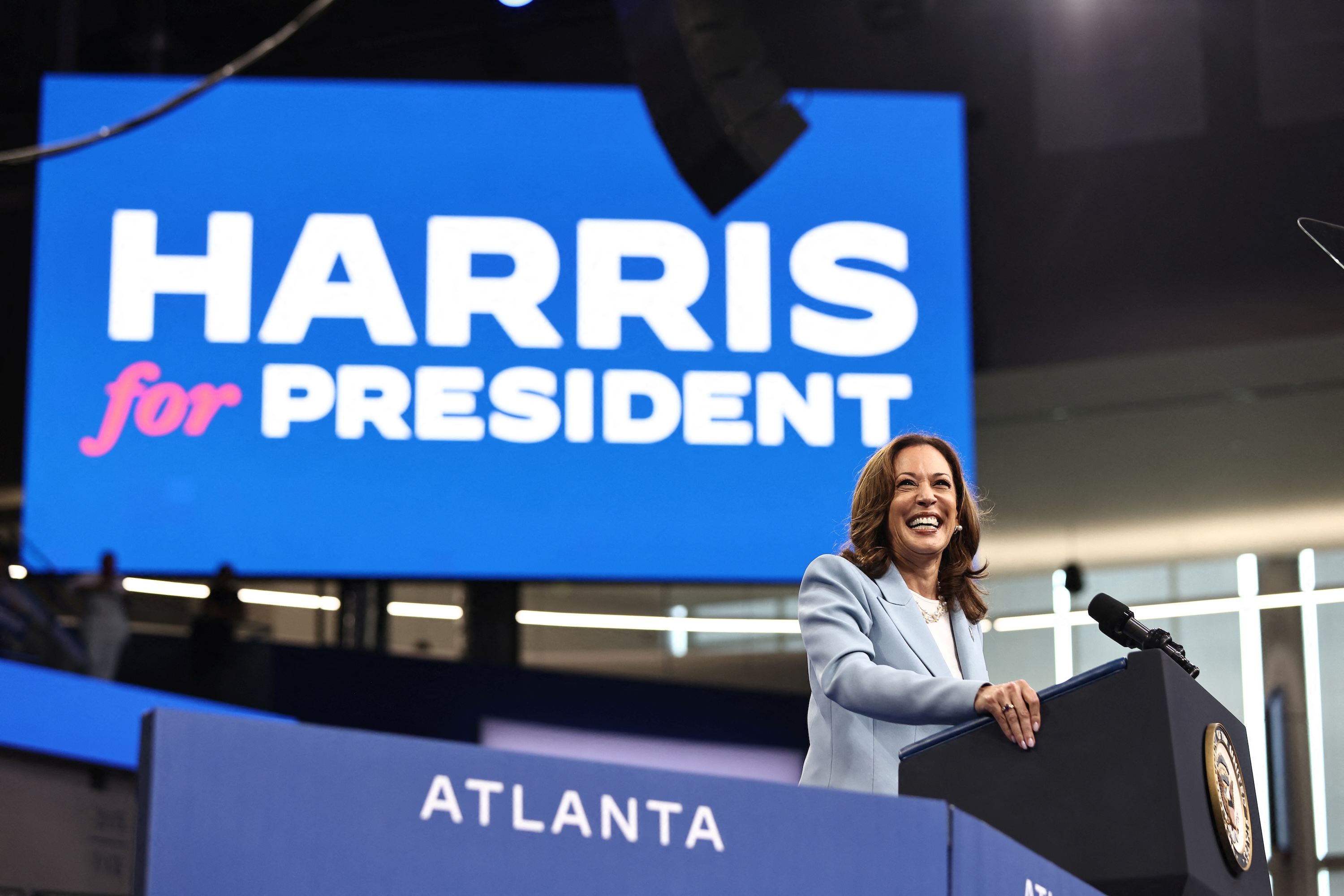 À Chicago, top départ de la convention du Parti démocrate, étape cruciale pour Kamala Harris