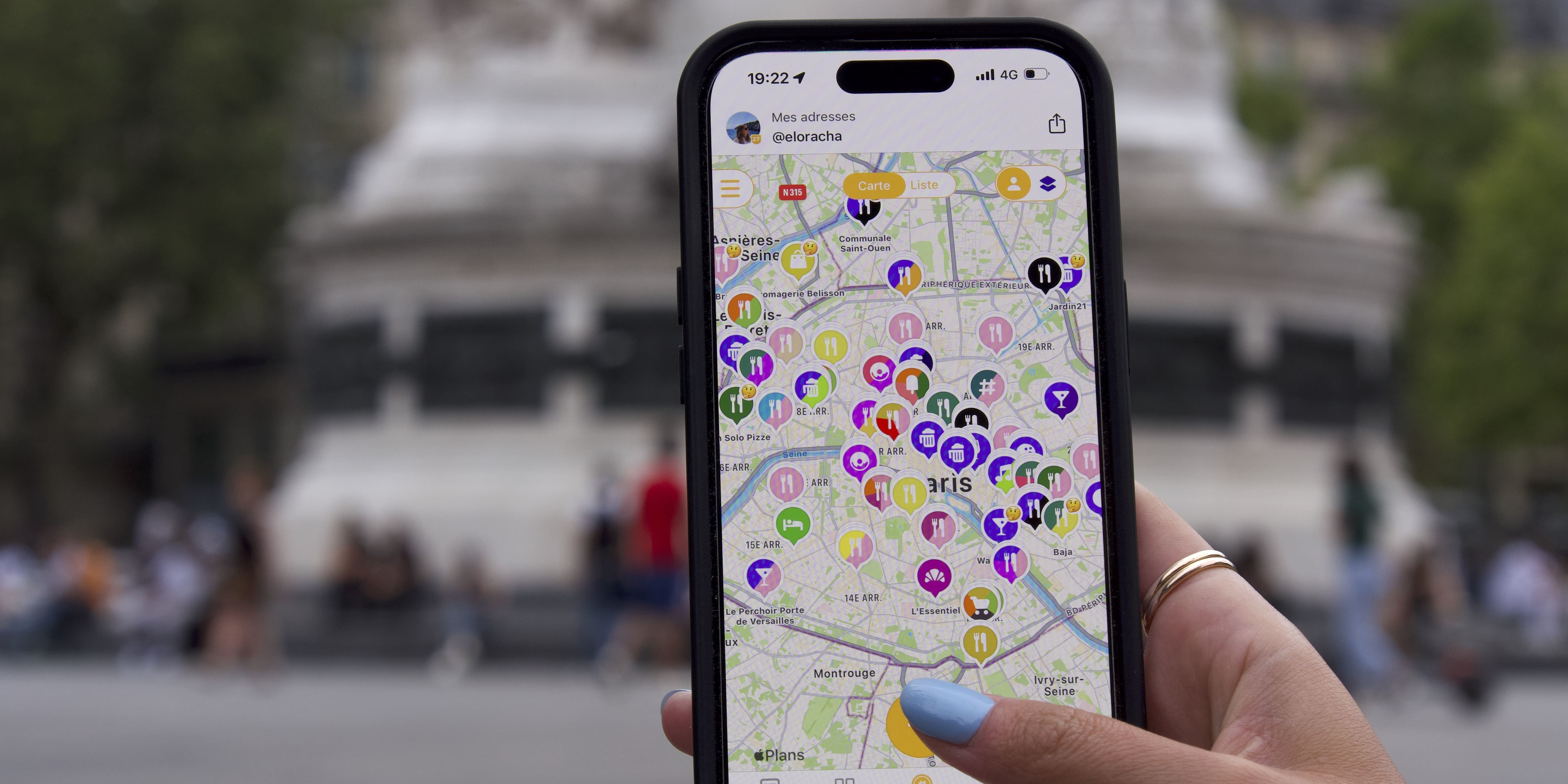 Mapstr, la carte de votre vie à portée de smartphone