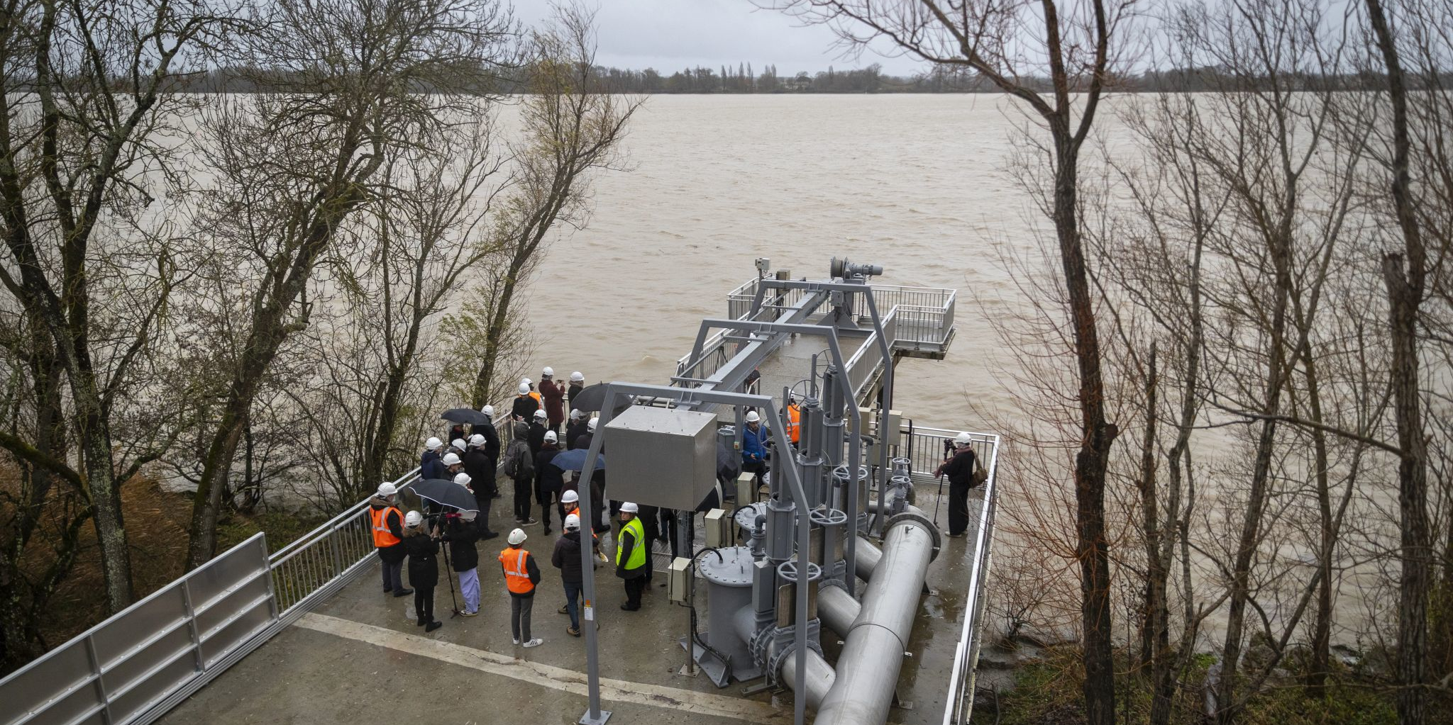 Sur la Garonne, la fragile sauvegarde de l'eau potable face aux industries