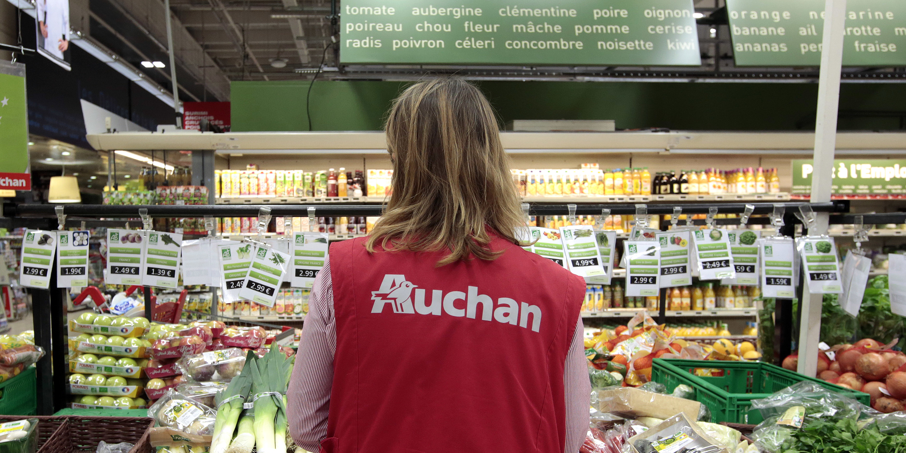 Plan social chez Auchan: la direction prône le reclassement des salariés dans les autres enseignes Mulliez