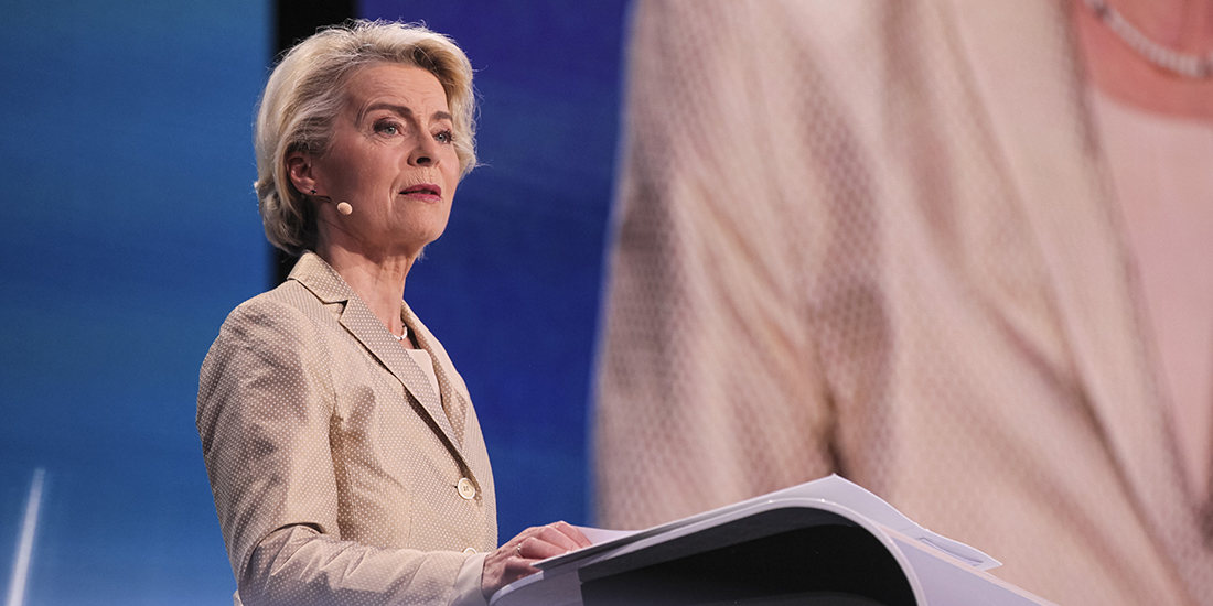 Face à Donald Trump, Ursula von der Leyen promet que l'Europe est «/prête pour des négociations difficiles/»