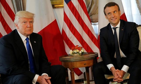 Emmanuel Macron en mission d'urgence à Washington ce lundi