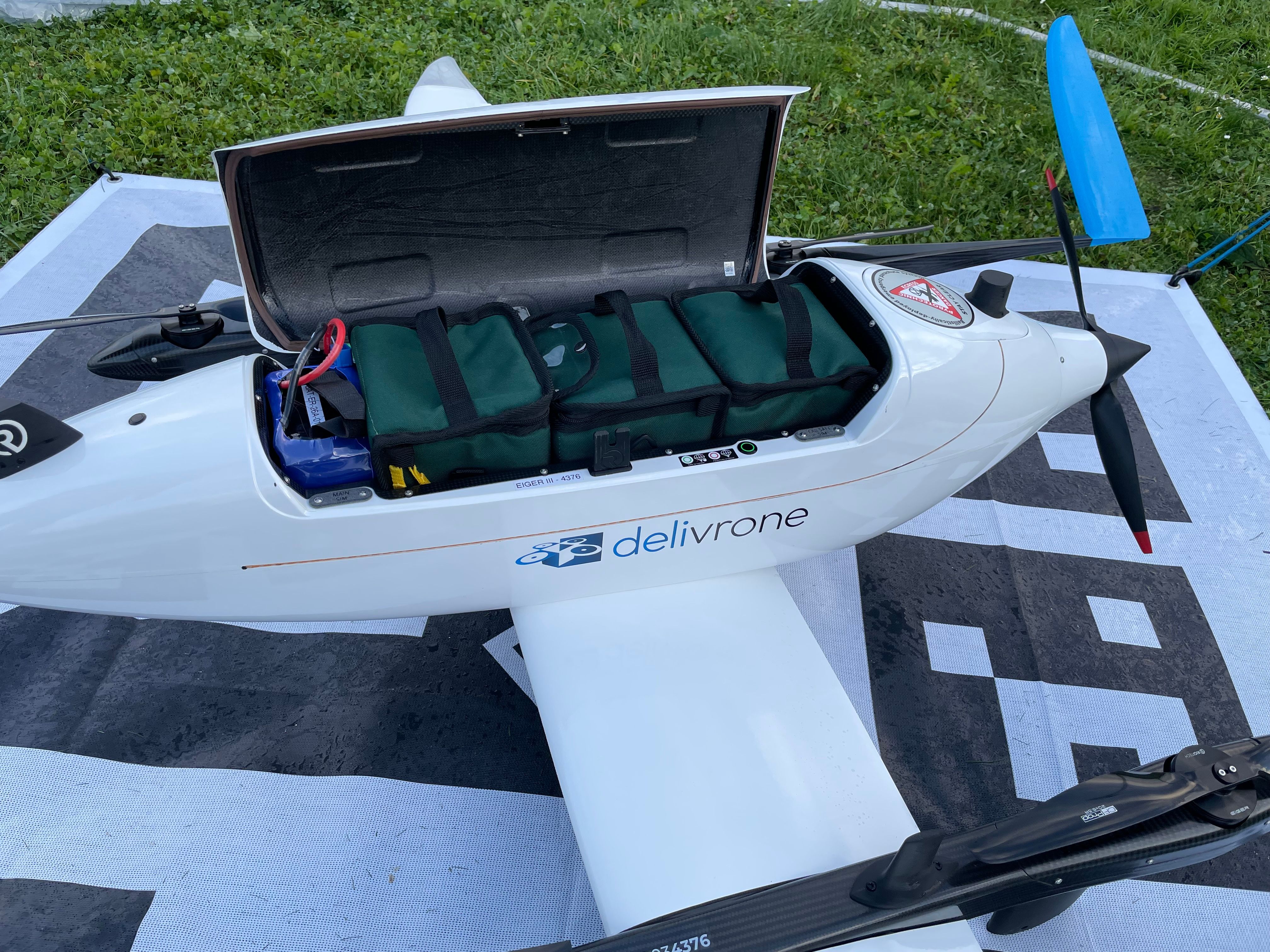 La première ligne régulière de drones médicaux vole en Normandie