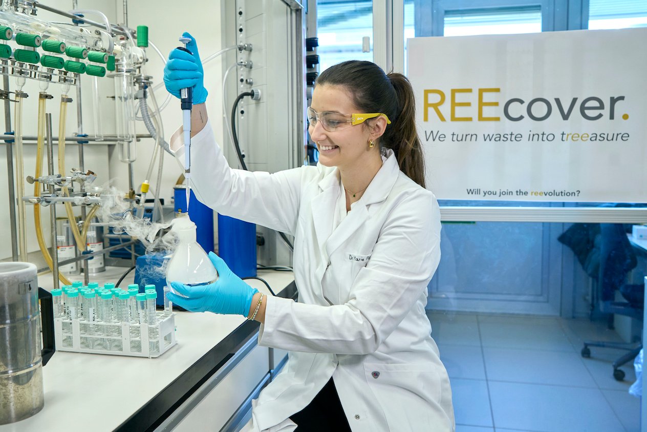 Marie Perrin, la recycleuse de terres rares