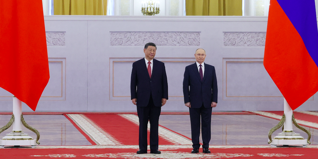A Moscou, Xi Jinping s'allie à Poutine contre le « harcèlement hégémonique »