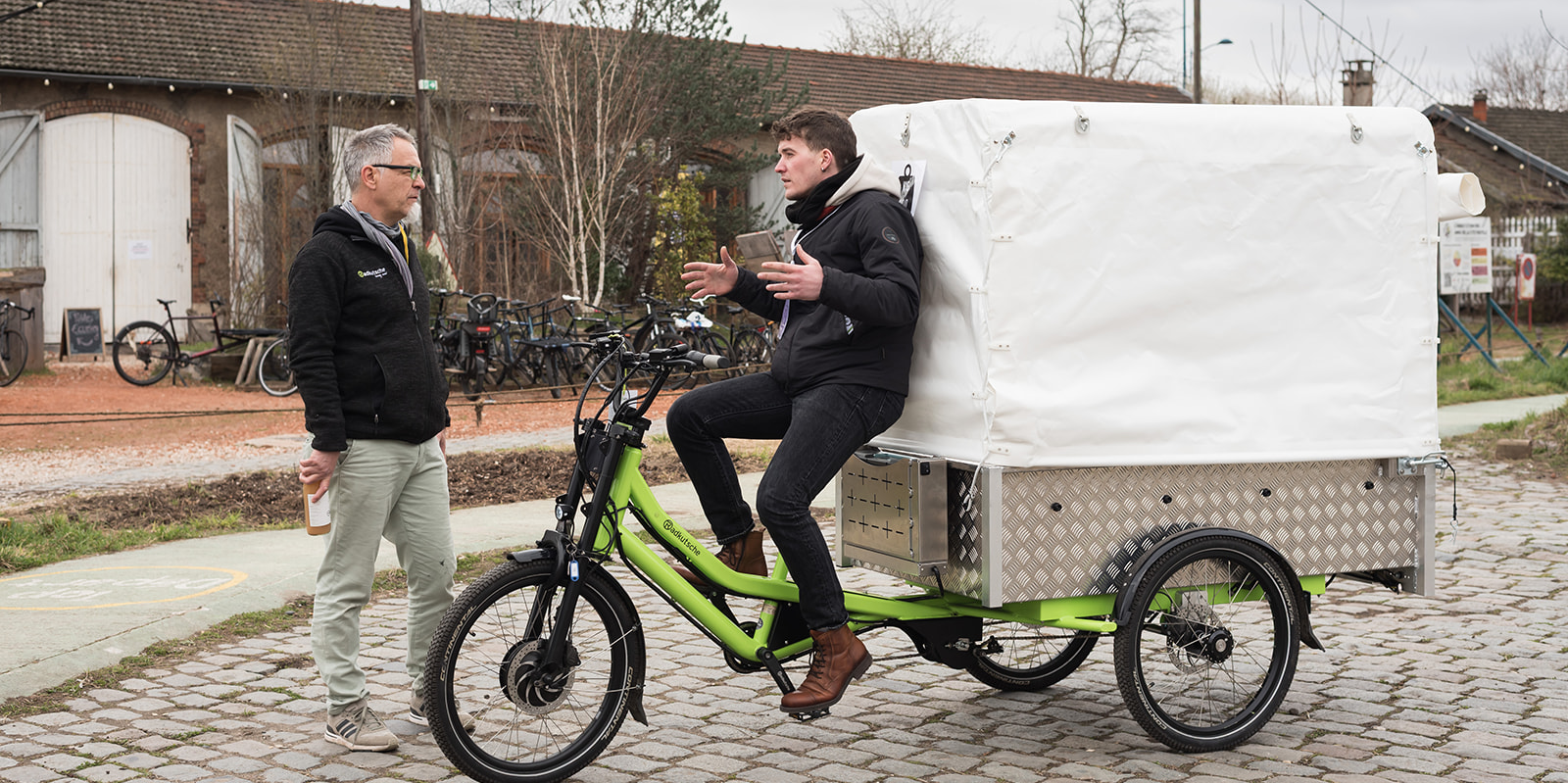 « On est encore au début du déploiement de la cyclo-logistique dans les villes françaises »