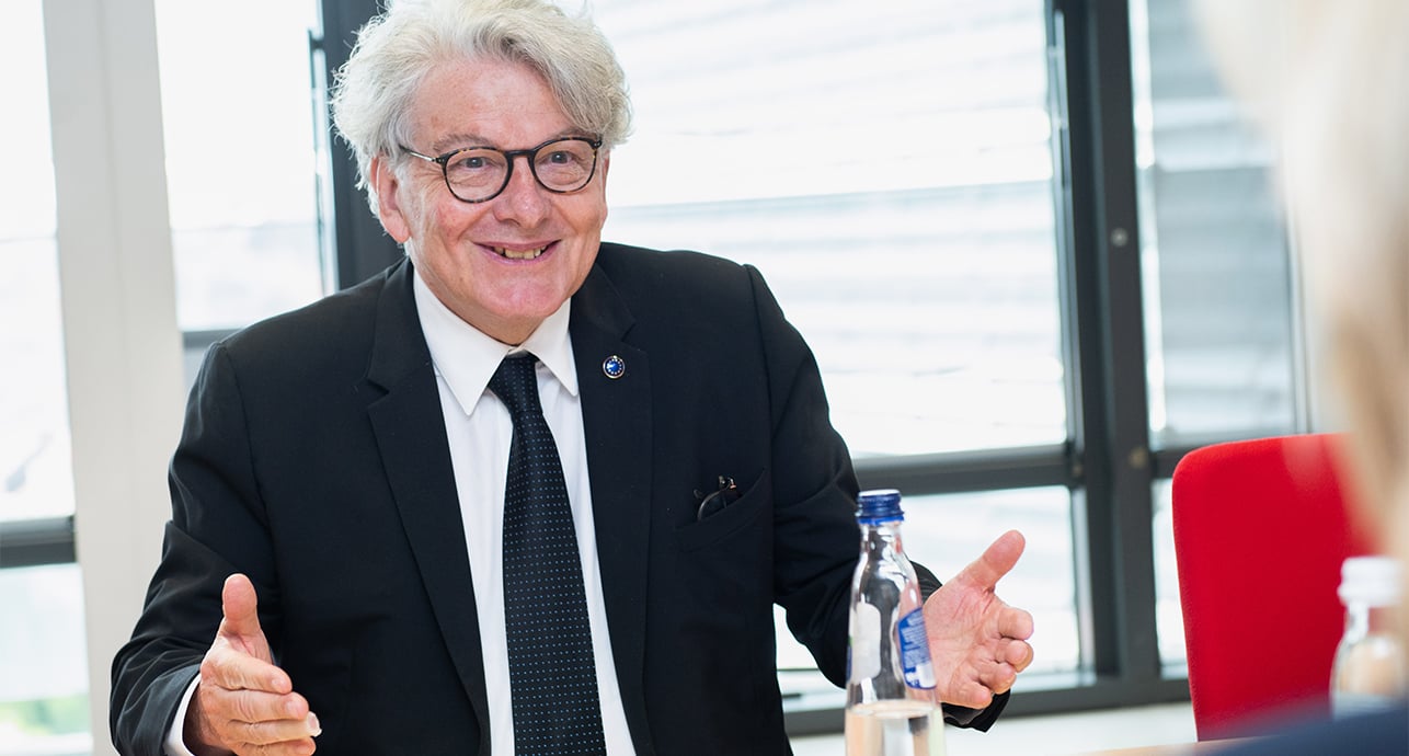 Thierry Breton, ancien commissaire européen : «/Il faut un leadership affirmé en Europe/»