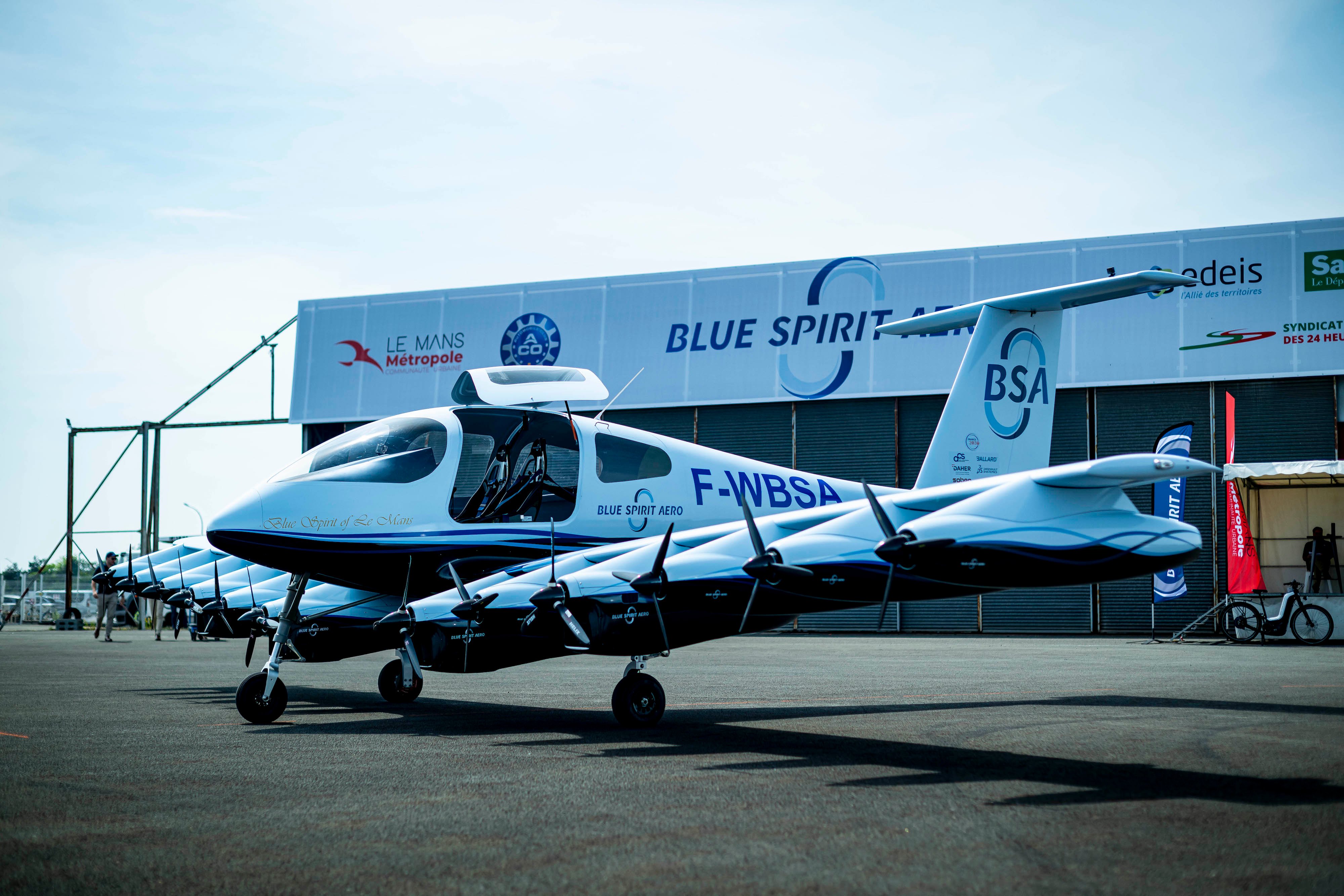 L'avion à hydrogène de Blue Spirit Aero dévoilé au Mans