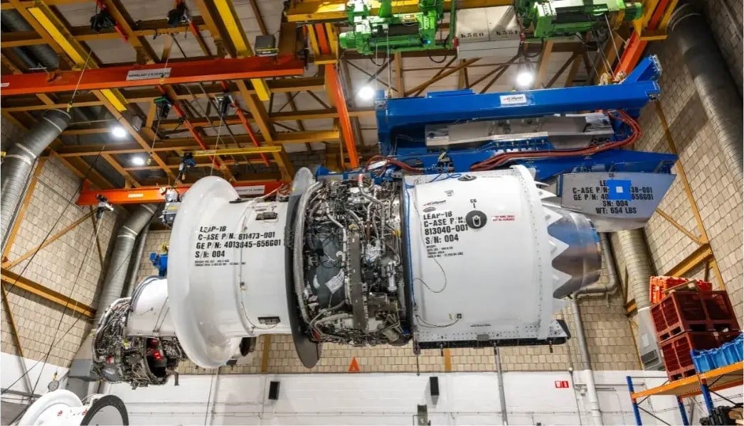 AFI KLM E&M met l'accent sur le moteur Leap, le best-seller de CFM