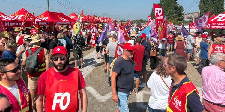 François Ruffin devant O-I Glass : « Cette verrerie devrait être réintégrée au groupe Nestlé »