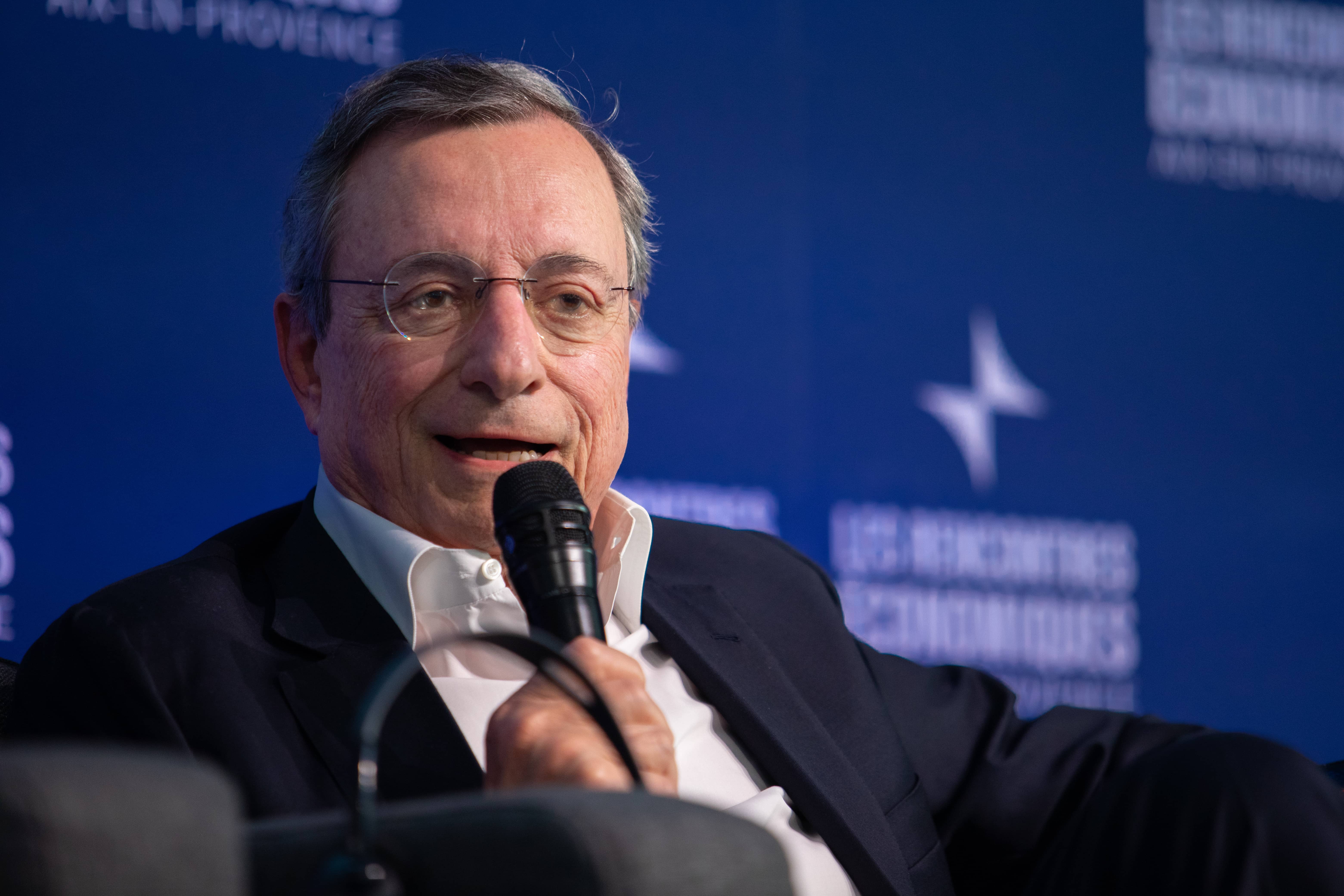 Rencontres d'Aix : « Il faut du leadership » en Europe, insiste Mario Draghi