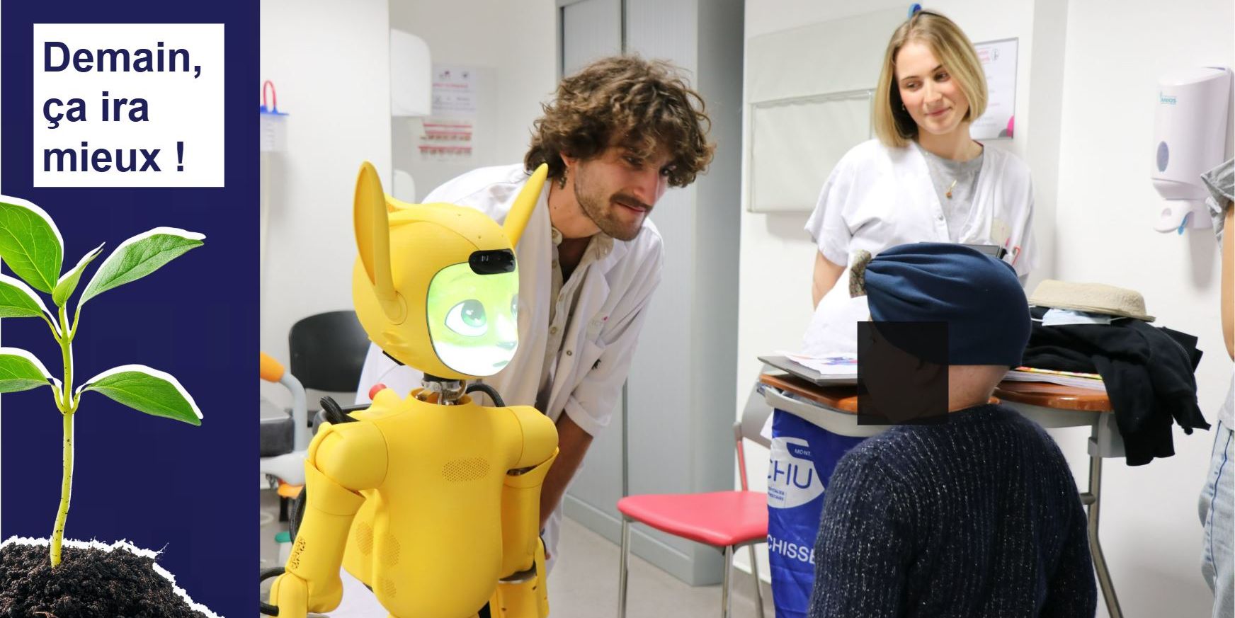 Miroki, le robot-compagnon des enfants malades