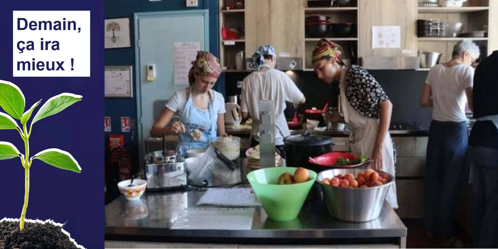 Les Petites Cantines, de la mixité et du social au menu