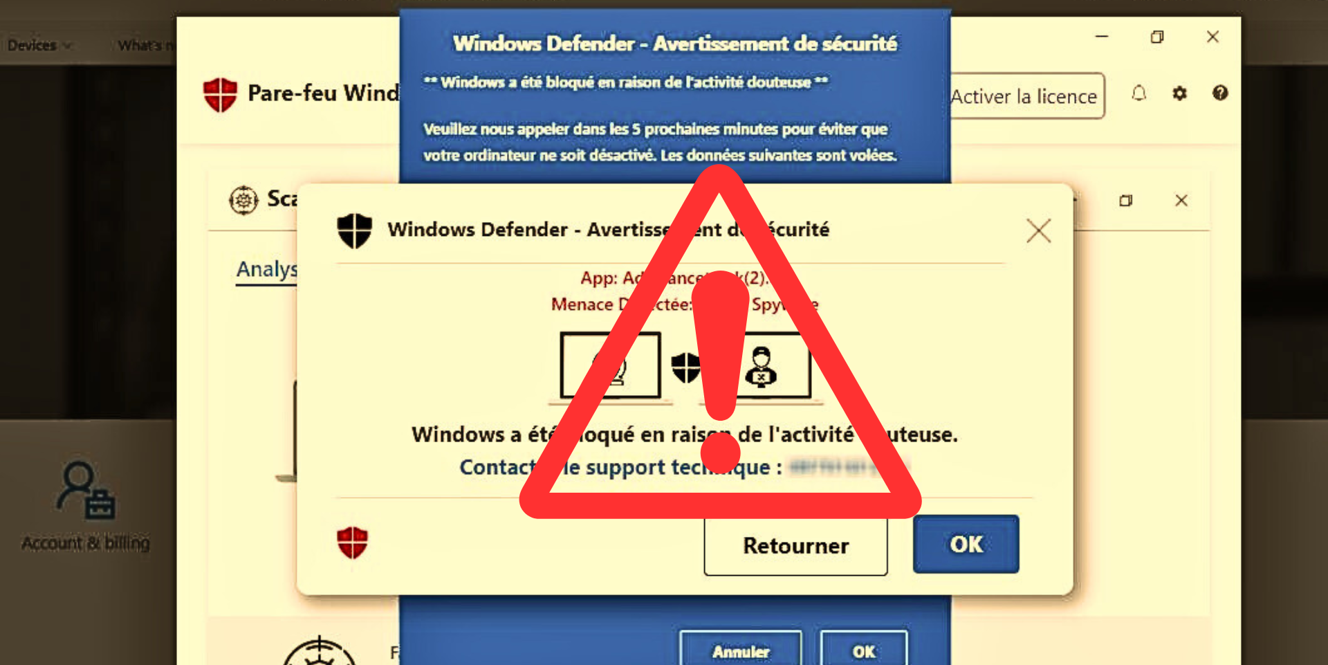 Cybersécurité : Microsoft et les autorités alertent sur l'arnaque au faux support technique