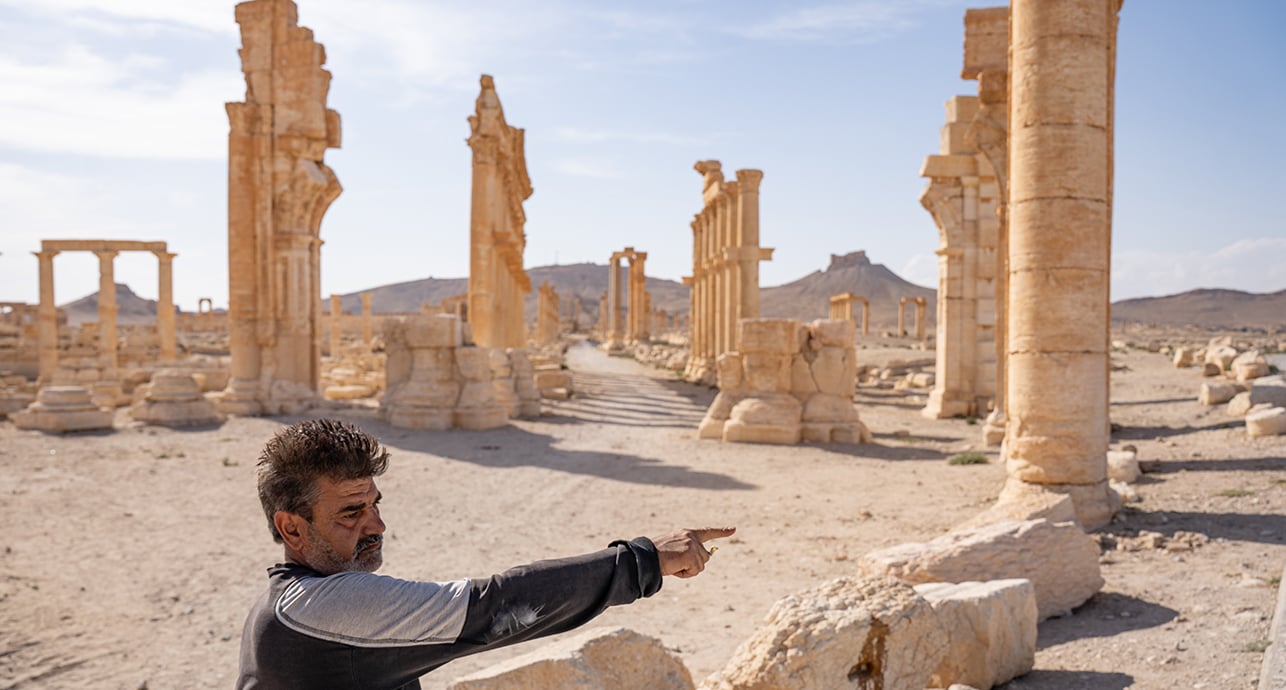 « La destruction est massive » : en Syrie, la reconstruction de Palmyre, un chantier de titans