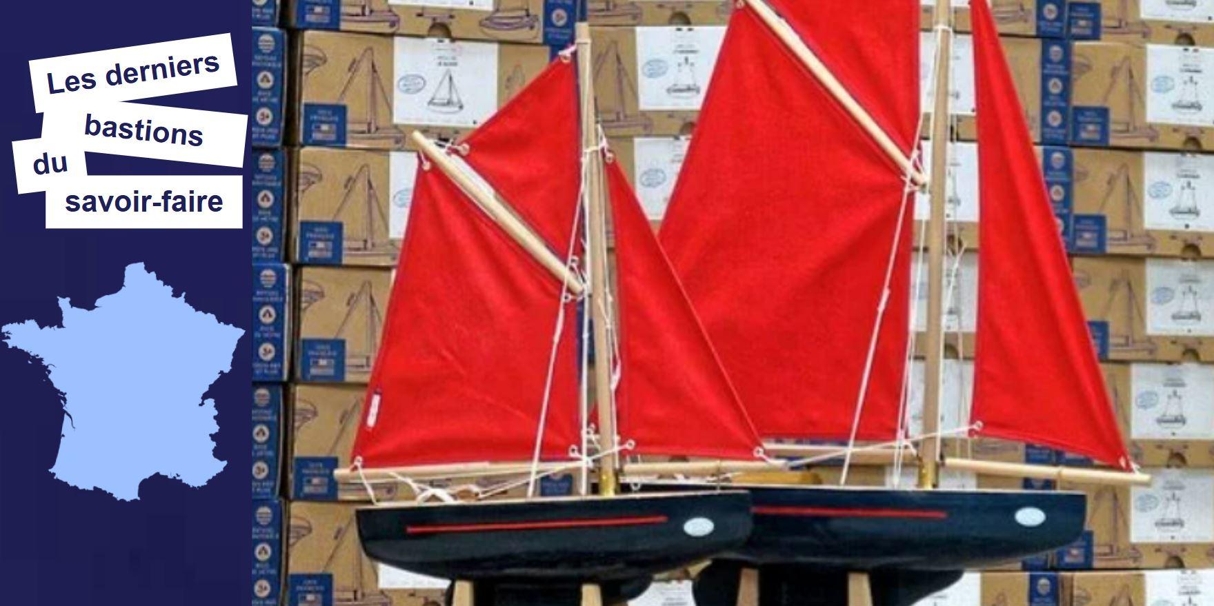À Romagné, le dernier fabricant français de voiliers de bassin tient bon