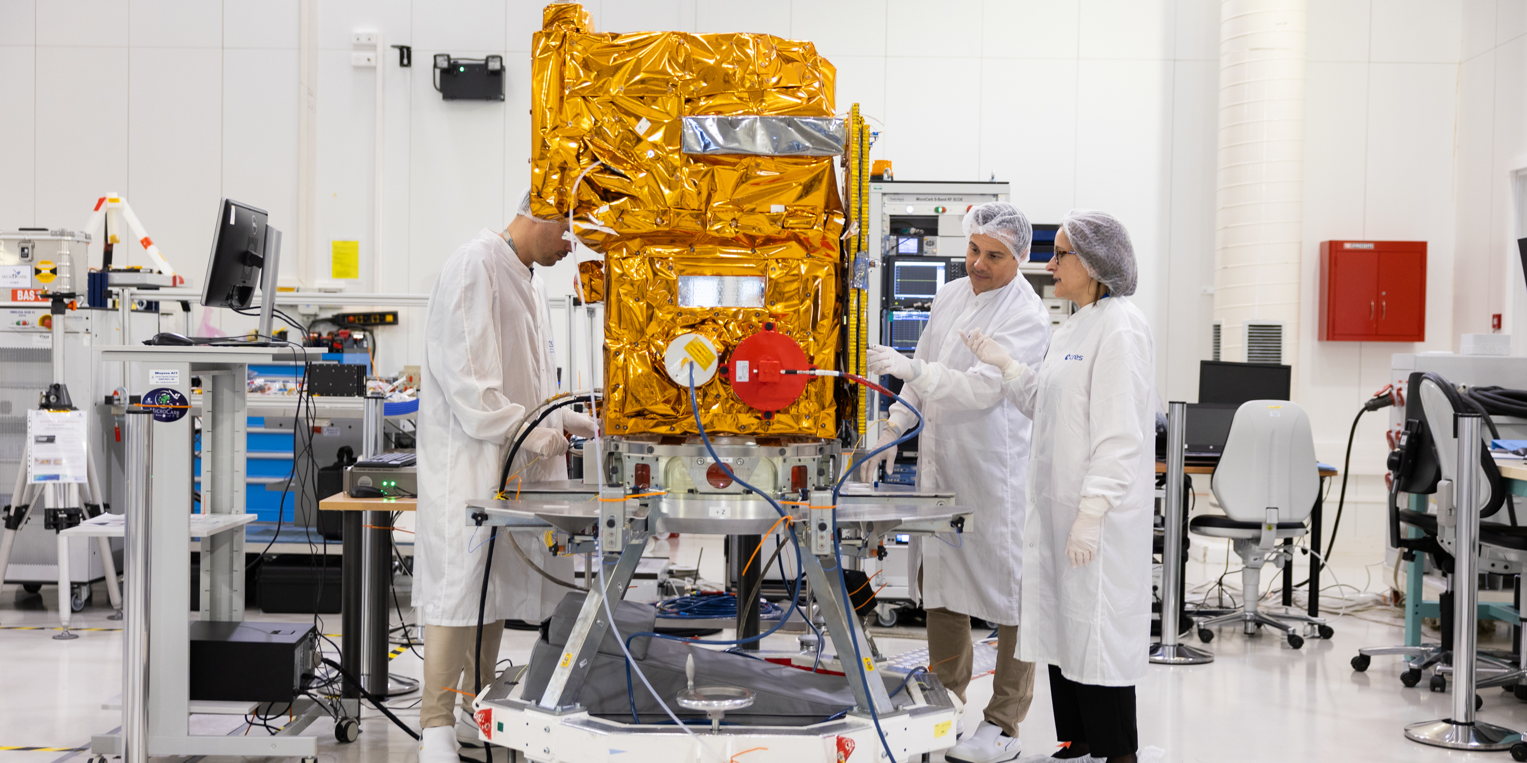 Spatial : le premier satellite européen de mesure du CO2 bientôt en orbite