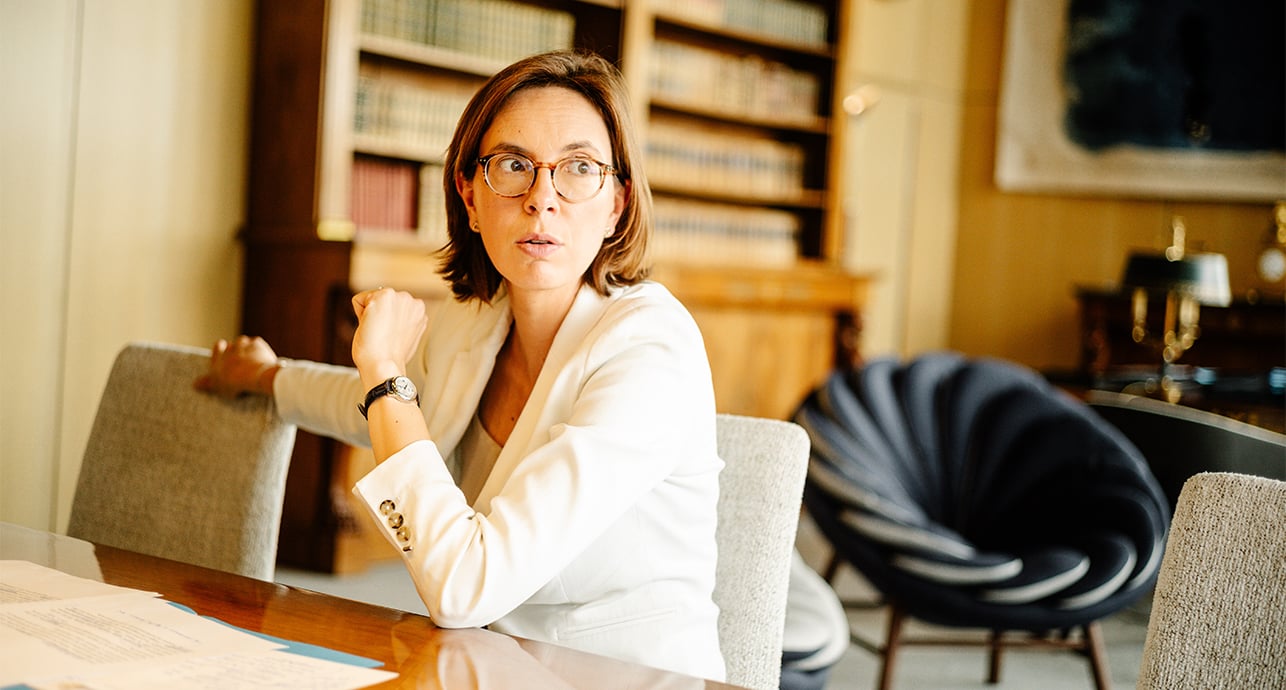Amélie de Montchalin, ministre des Comptes publics : «/Je souhaite un compromis clair dans les trois mois/»