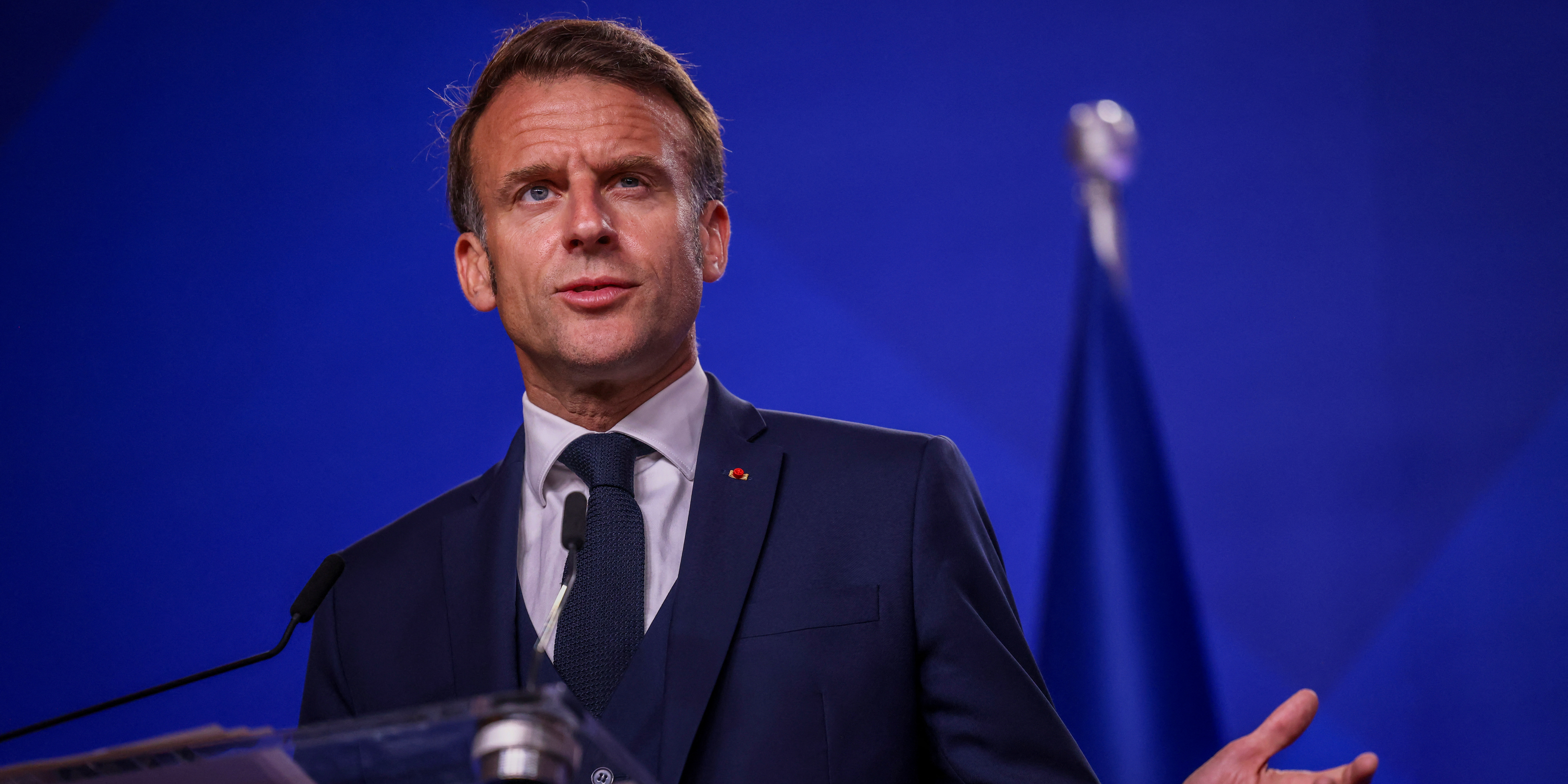 Emmanuel Macron rappelle le « destin européen » de la Serbie